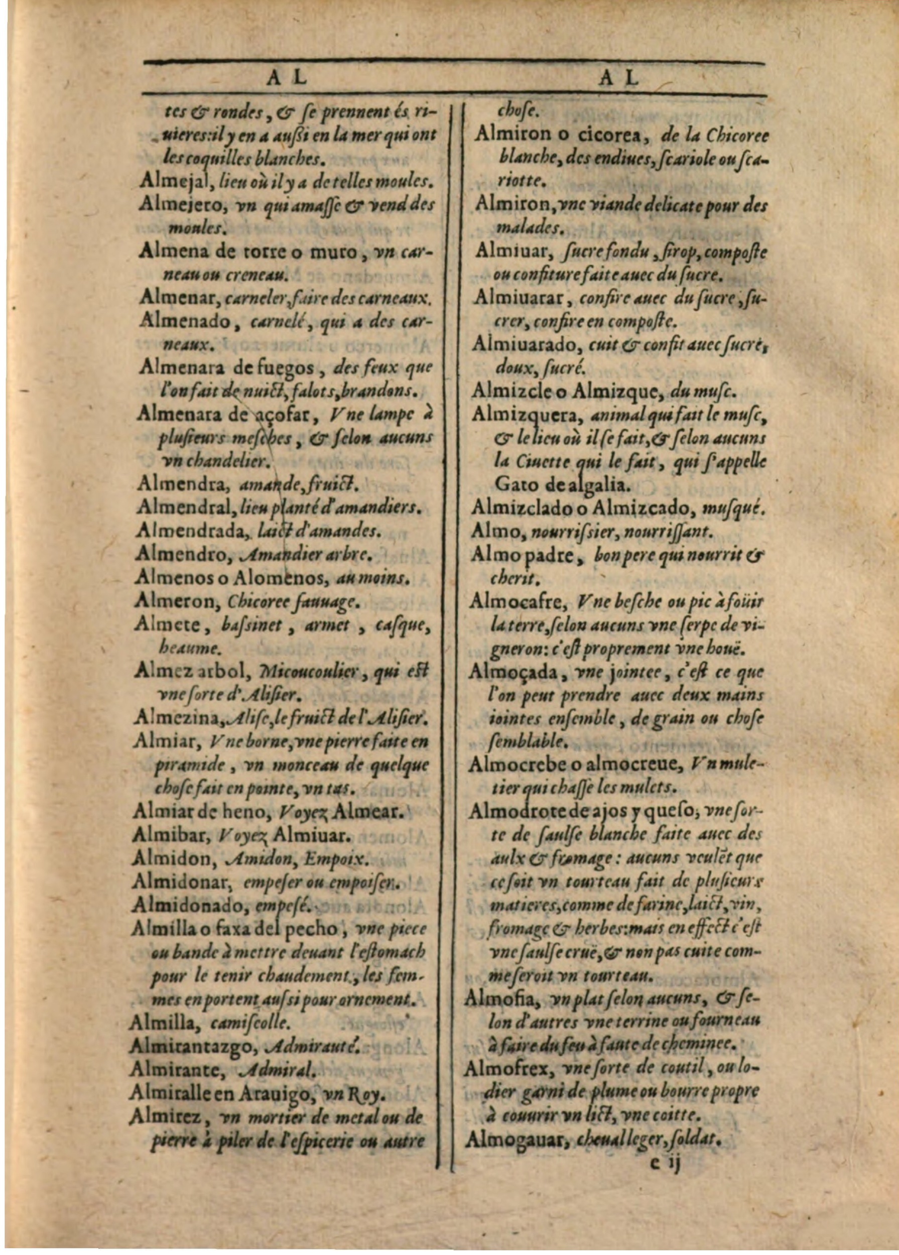 1607 - Marc Orry - Trésor des deux langues espagnole et française (Première partie) - BSB Munich 1607 - Marc Orry - Trésor des deux langues espagnole et française (Première partie) - BSB Munich
