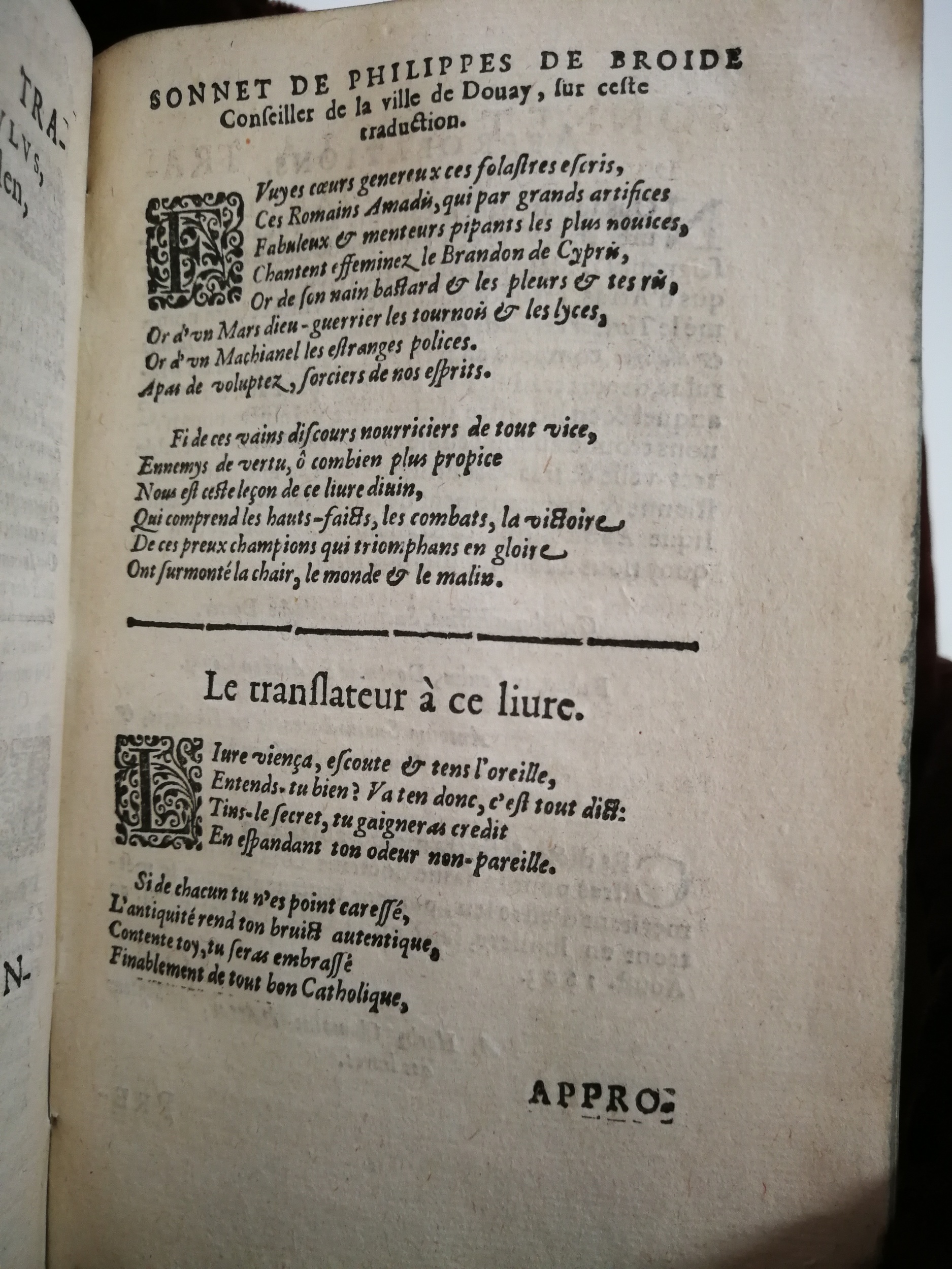 1604 - Balthazar Bellère - Trésor sacré des hommes illustres - BU Lille