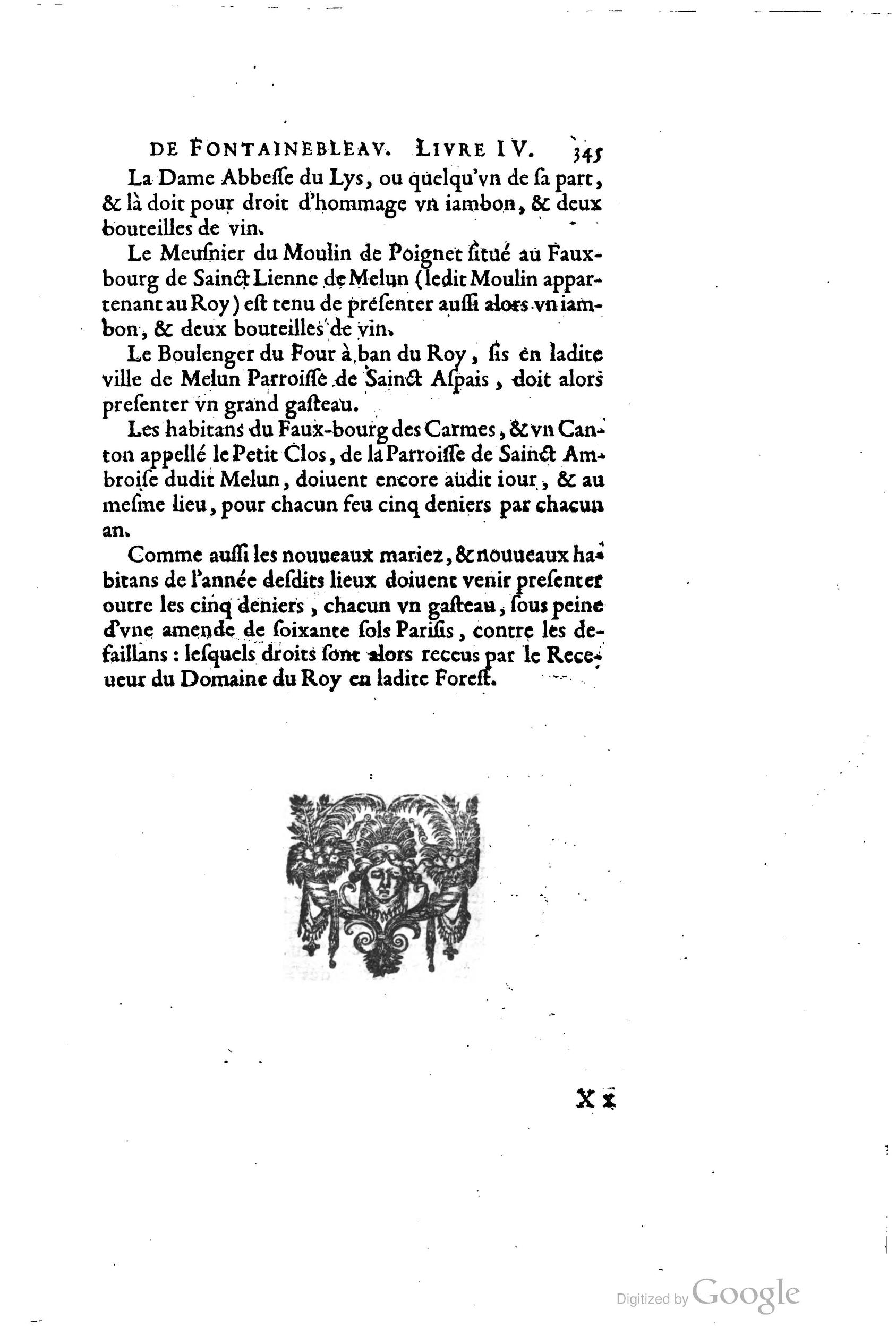 1642 - Sébastien Cramoisy - Trésor des merveilles de la maison royale de Fontainebleau - BM Lyon 1642 - Sébastien Cramoisy - Trésor des merveilles de la maison royale de Fontainebleau - BM Lyon