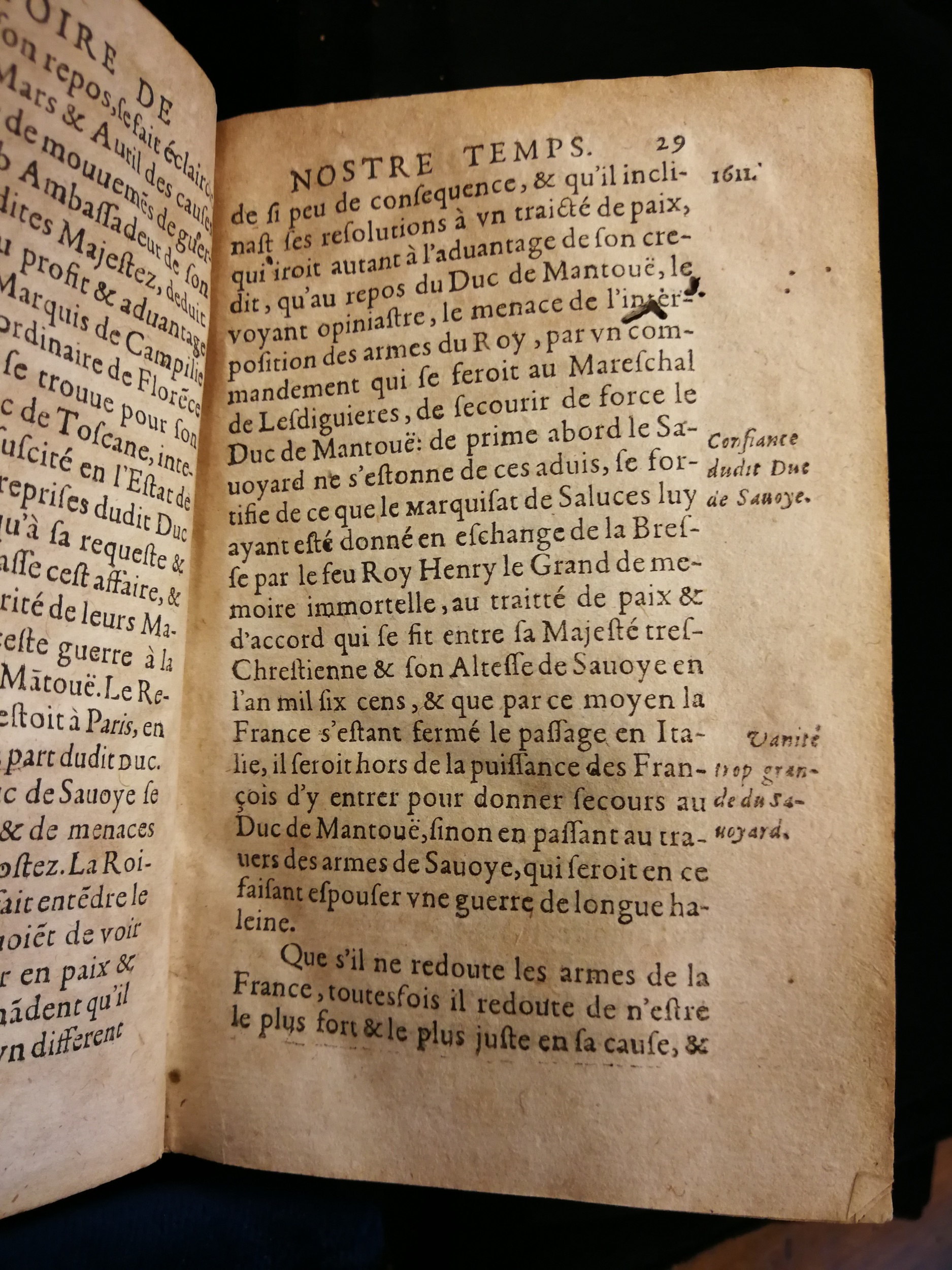 1626 - Joseph Bouillerot - Trésor de l’histoire générale de notre temps - Les Méjanes, Aix-en-Provence