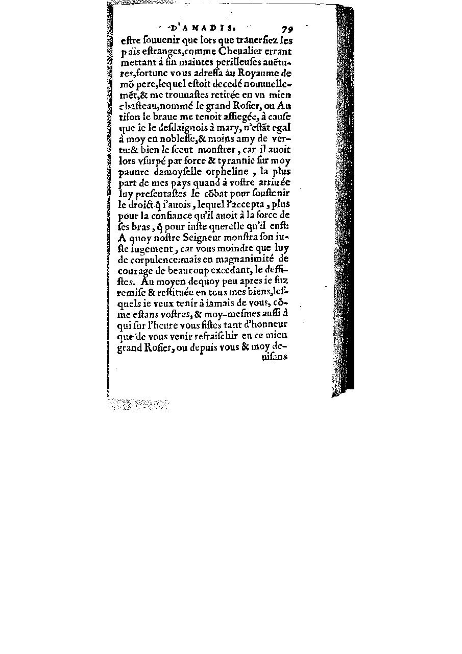 1572 - Veuve Gabriel Cotier - Trésor des Amadis - BM Lyon