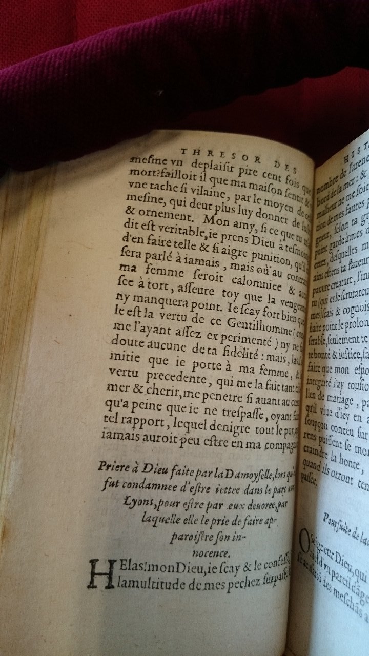 1581 - Pierre Le Voirier et Gervais Mallot - Trésor des histoires tragiques - BnF Richelieu