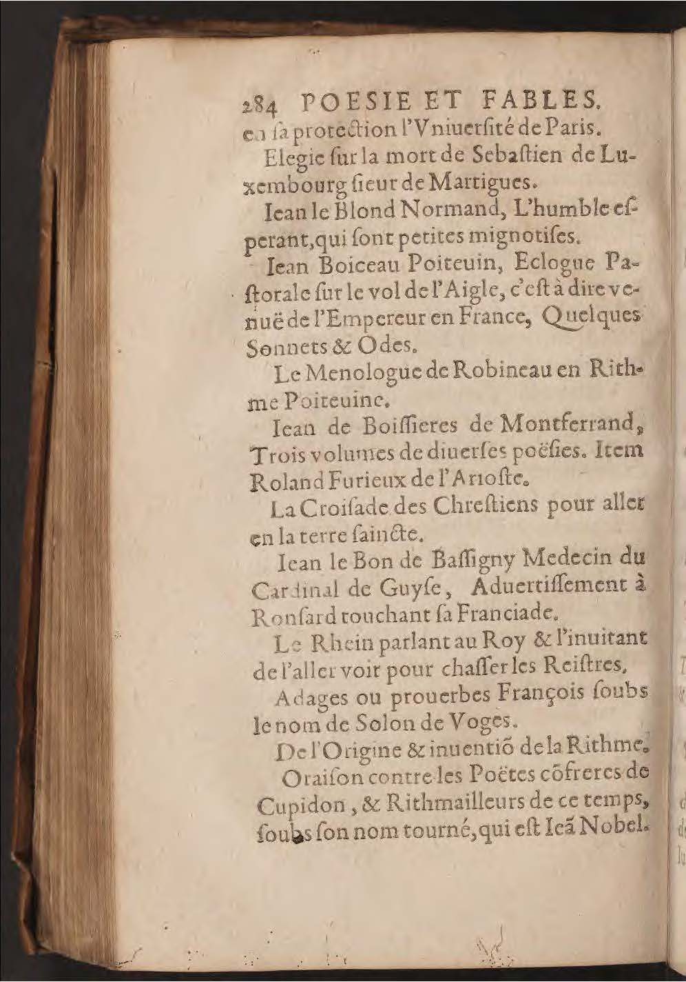 1602 - François Jacquin - Trésor des bons esprits français - BnF Arsenal