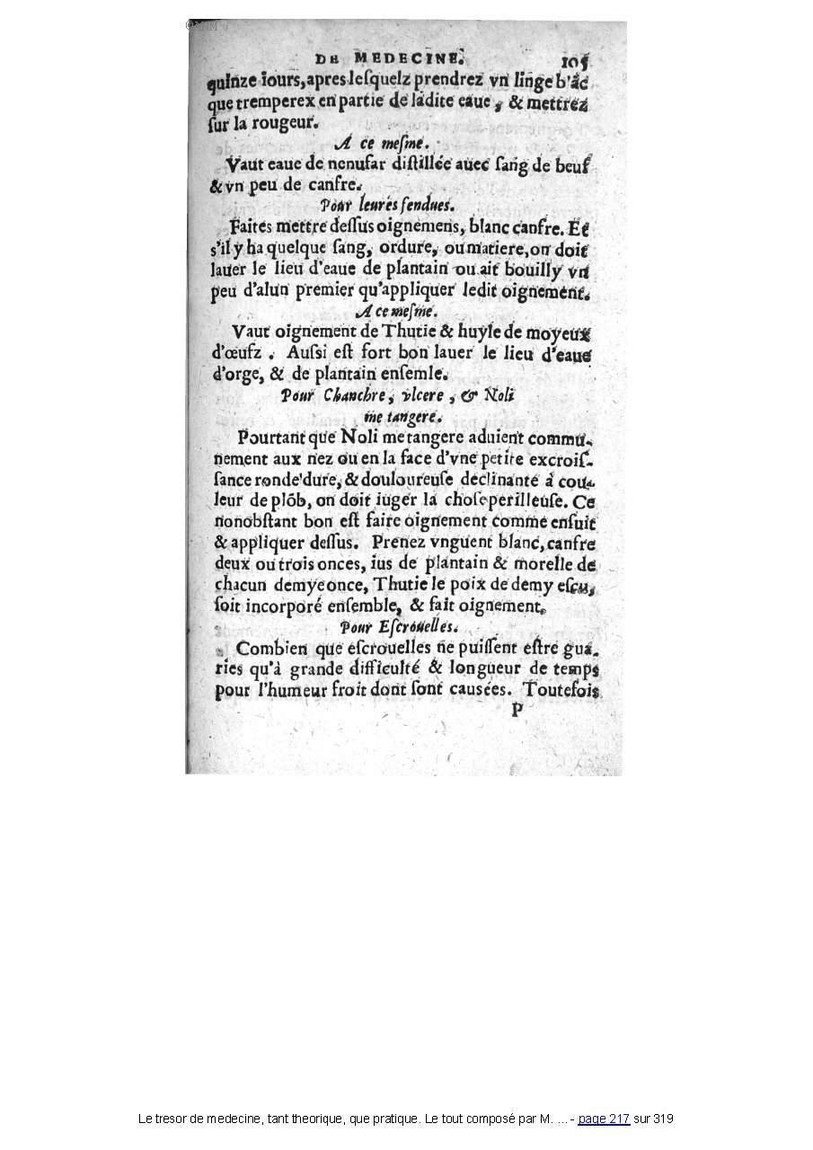 1560 - Pierre et Jan Moine - Trésor de médecine - Université Paris Cité 1560 - Pierre et Jan Moine - Trésor de médecine - Université Paris Cité