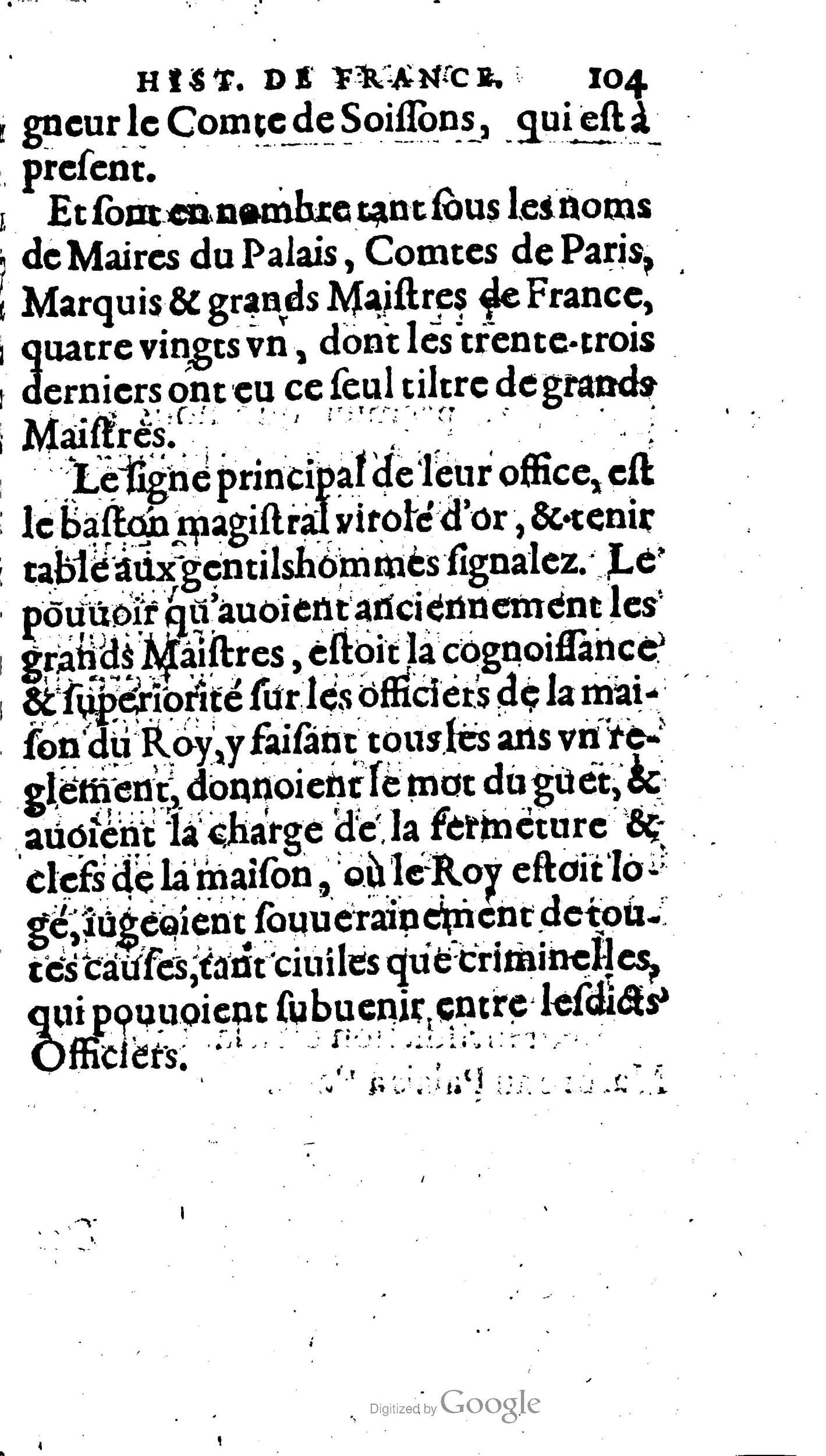 1604 - Galiot Corrozet - Trésor des histoires de France - BNC Florence
