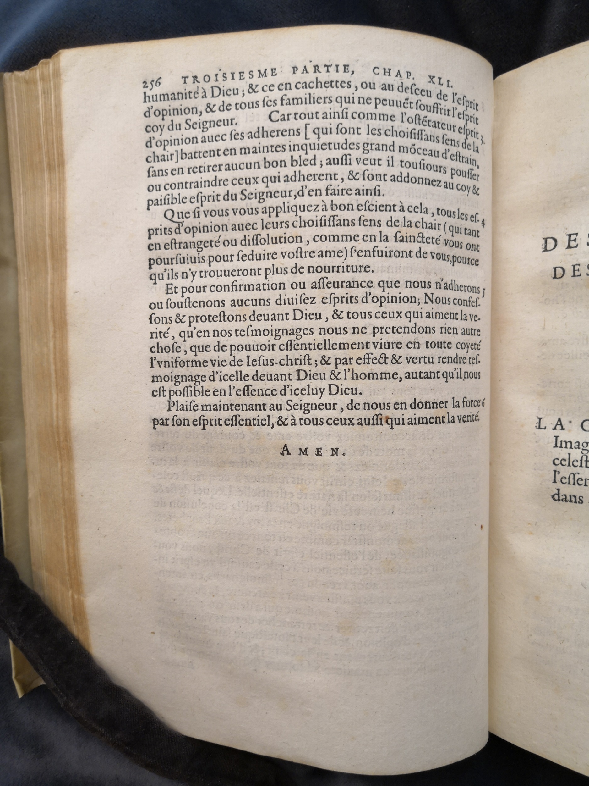 1581c. - Christophe Plantin - Le Livre des témoignages du Trésor caché au champ - Anvers Musée Plantin-Moretus