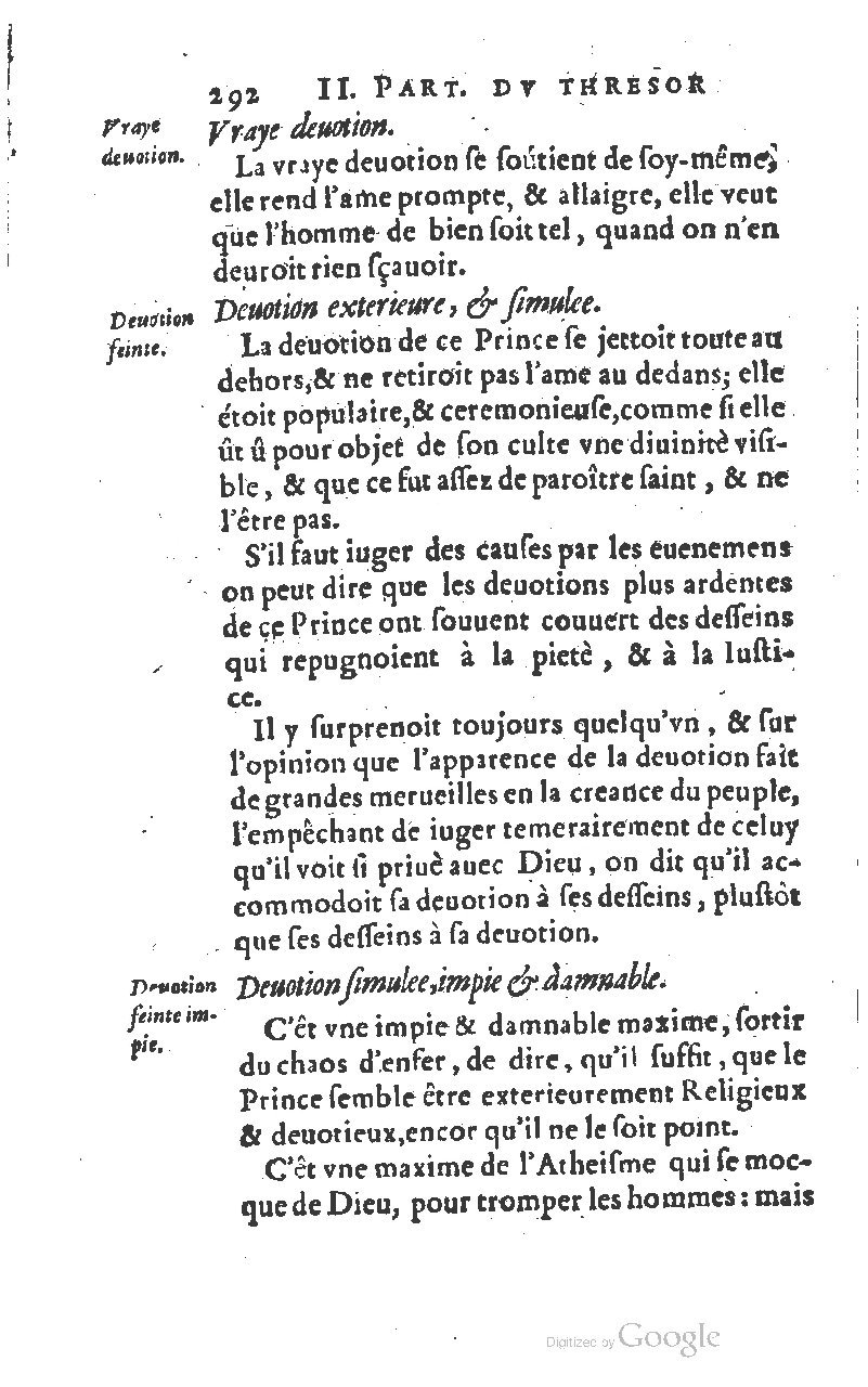 1610 - Louis Coste - Trésor de l’éloquence française (Seconde partie) - BM Lyon