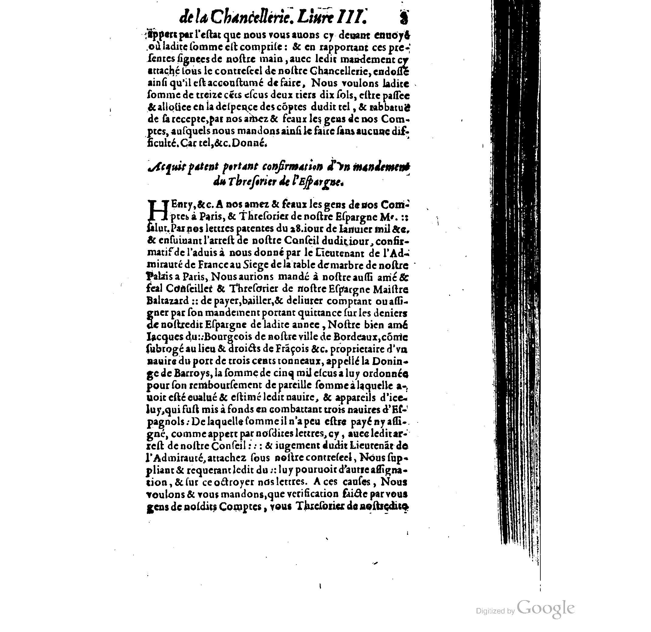1614 - Jean Richer - Trésor du nouveau style et protocole de la chancellerie de France - BSB Munich