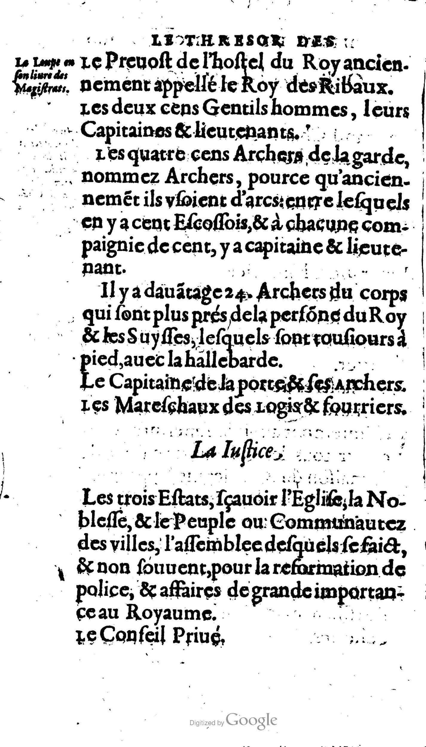 1604 - Galiot Corrozet - Trésor des histoires de France - BNC Florence