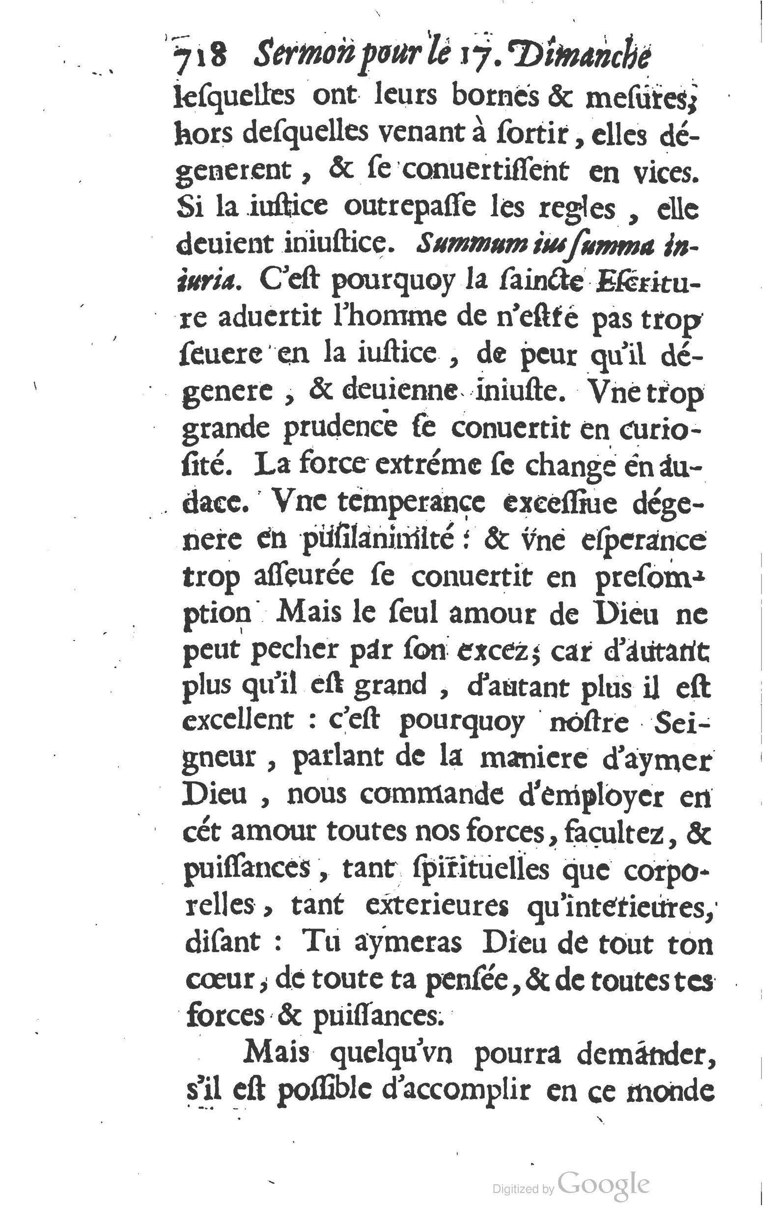 1629 - Manassés de Préaulx - Sermons ou Trésors de la piété chrétienne - BM Lyon
