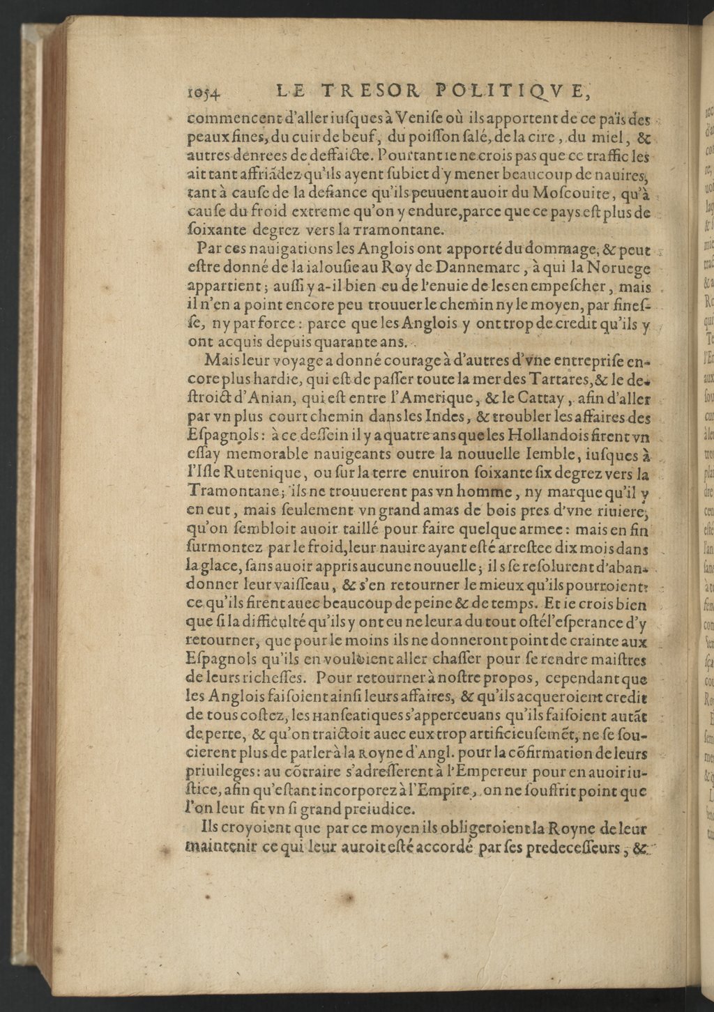 1608 - Nicolas Du Fossé - Trésor politique - BnF Tolbiac