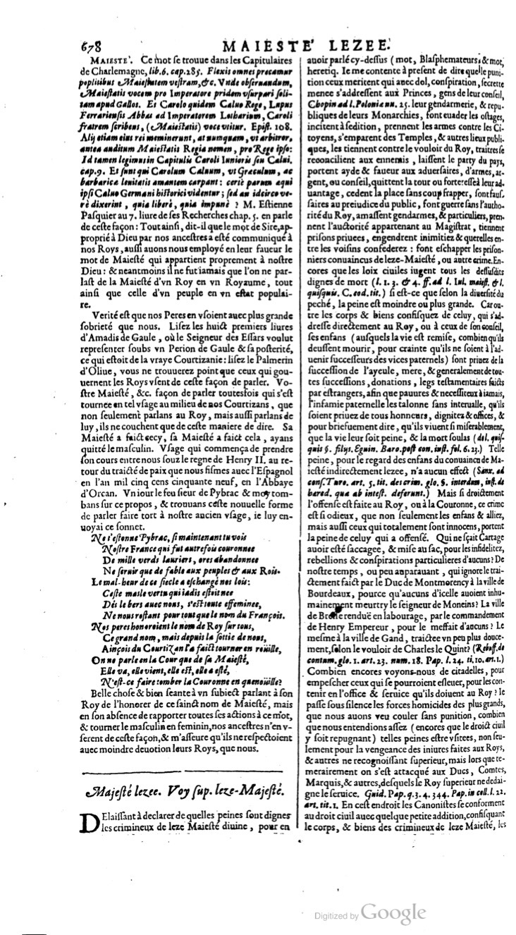 1629 - Veuve Nicolas Buon - Trésor du droit français (29620 T. 2) - BM Lyon