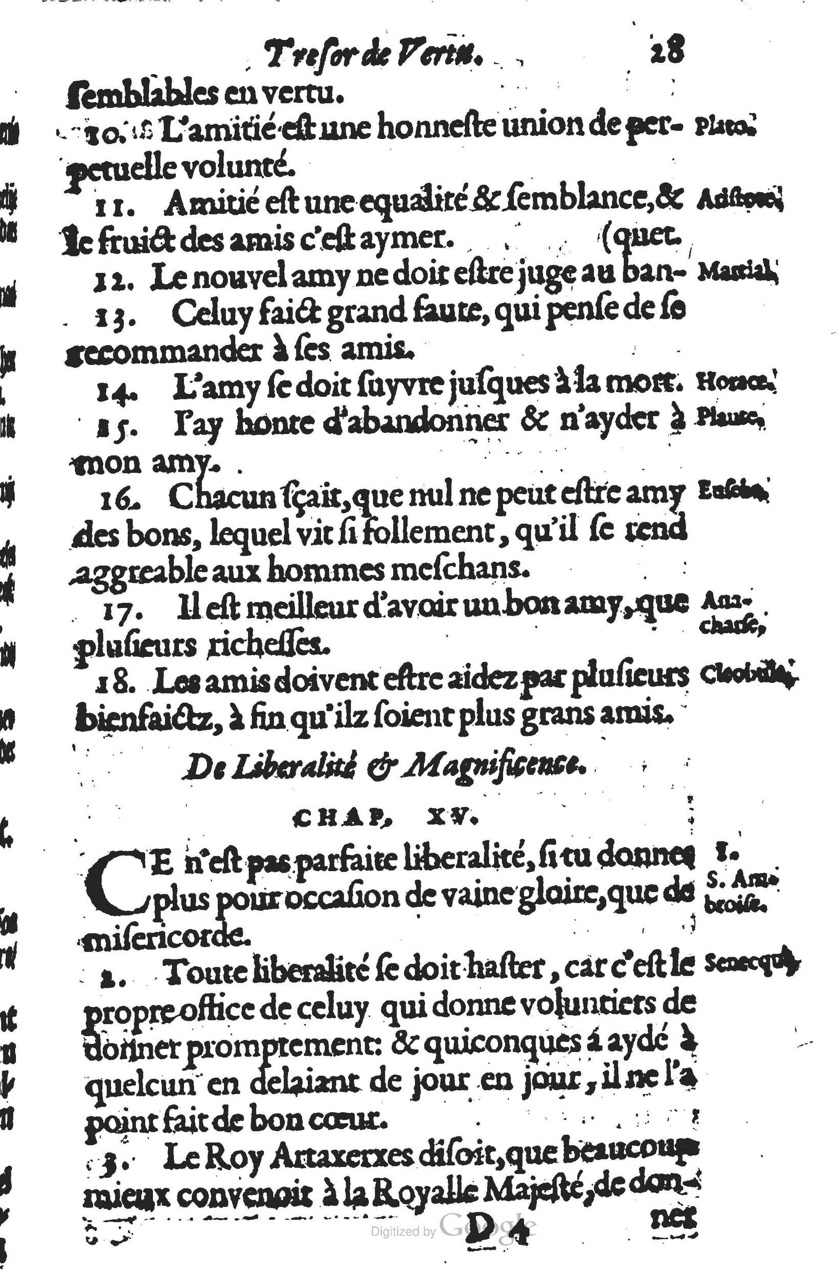 1594 - Cornelis Claesz - Trésor de vertu - BU Leiden