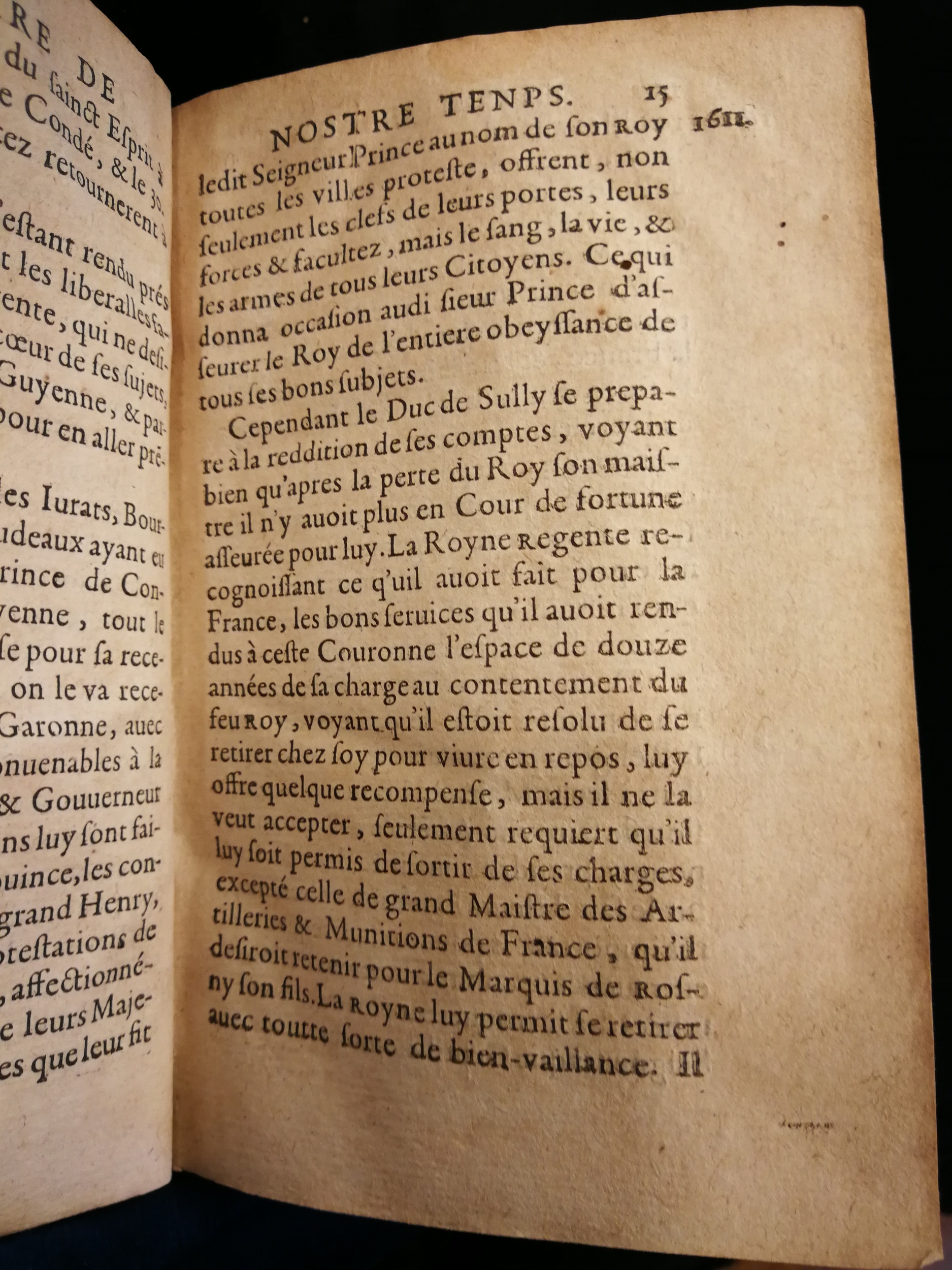 1626 - Joseph Bouillerot - Trésor de l’histoire générale de notre temps - Les Méjanes, Aix-en-Provence