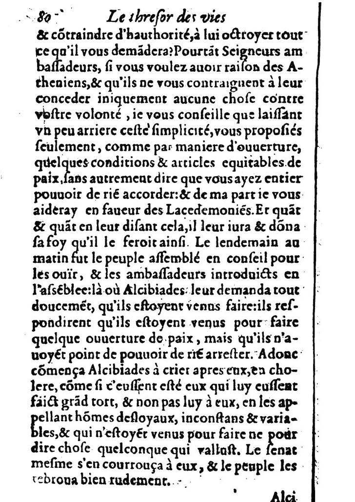 1611 - Pierre Rigaud - Trésor des vies de Plutarque - BM Lyon