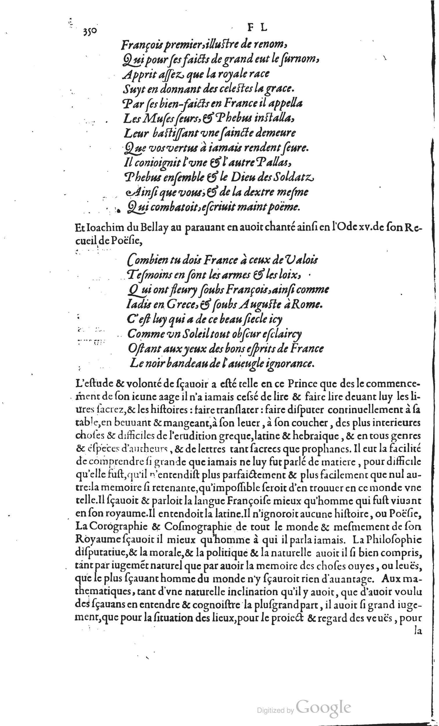 1585 - Barthélemy Honorat - Bibliothèques françaises - BSB Munich
