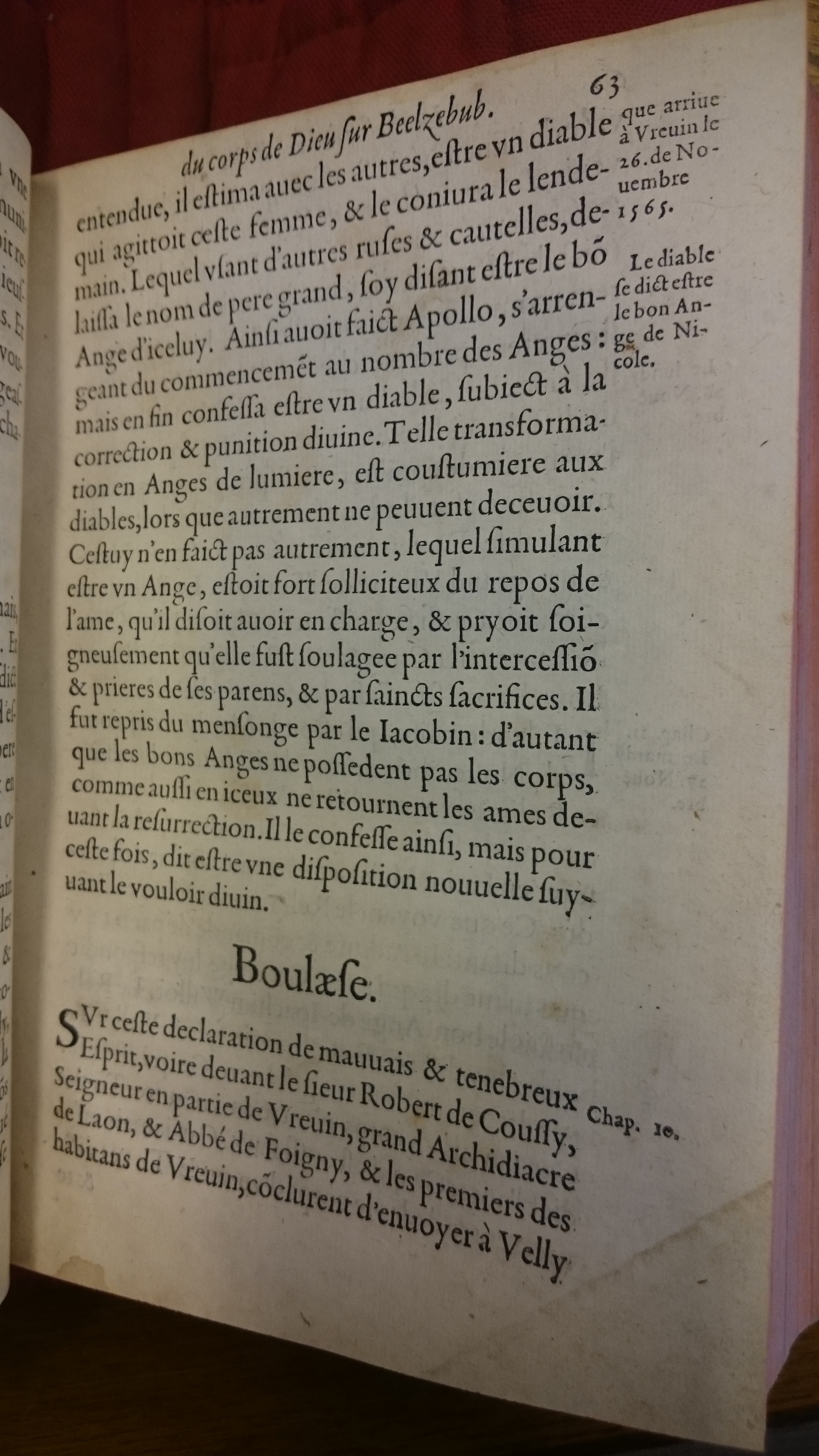 1578 - Nicolas Chesneau - Trésor et entière histoire de la triomphante victoire du corps de Dieu sur l’esprit malin - BM Lyon