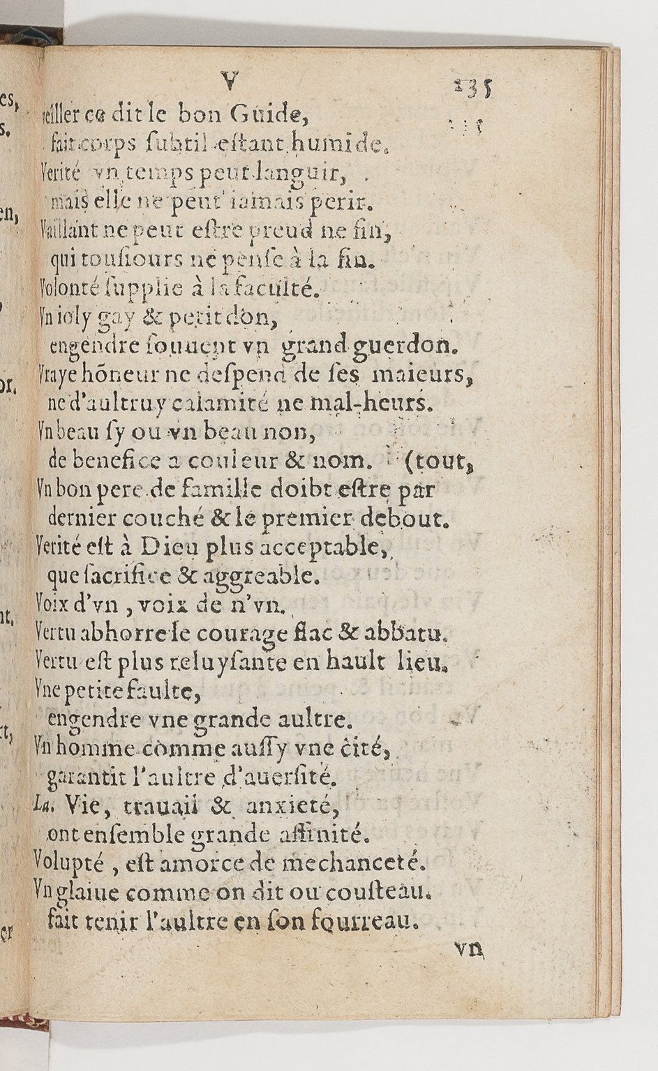 1577 - Jean d’Ogerolles - Trésor de sentences dorées - BnF Arsenal