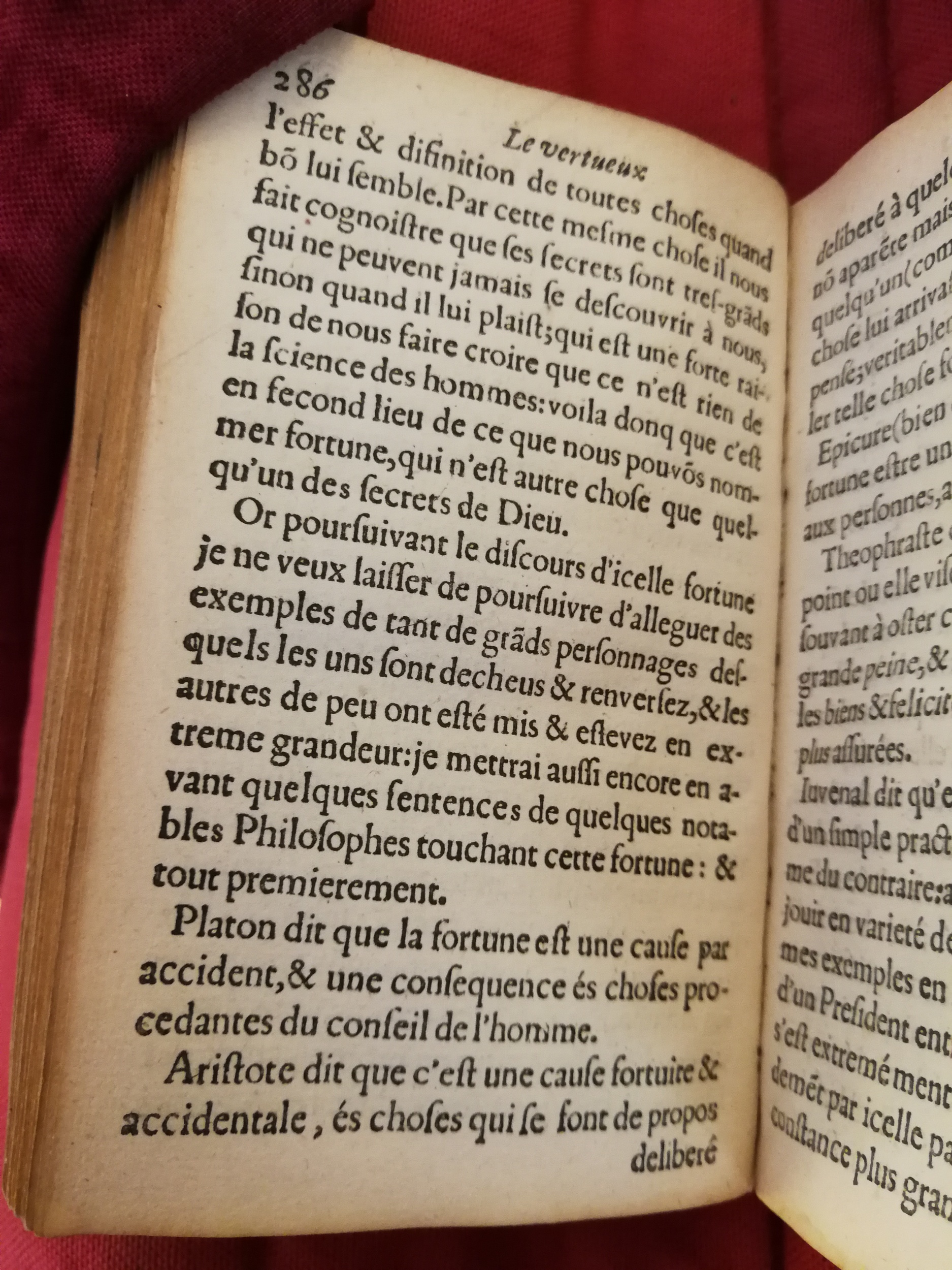 1599 - Thomas Portau - Vertueux trésor - Bibliothèque Sainte-Geneviève