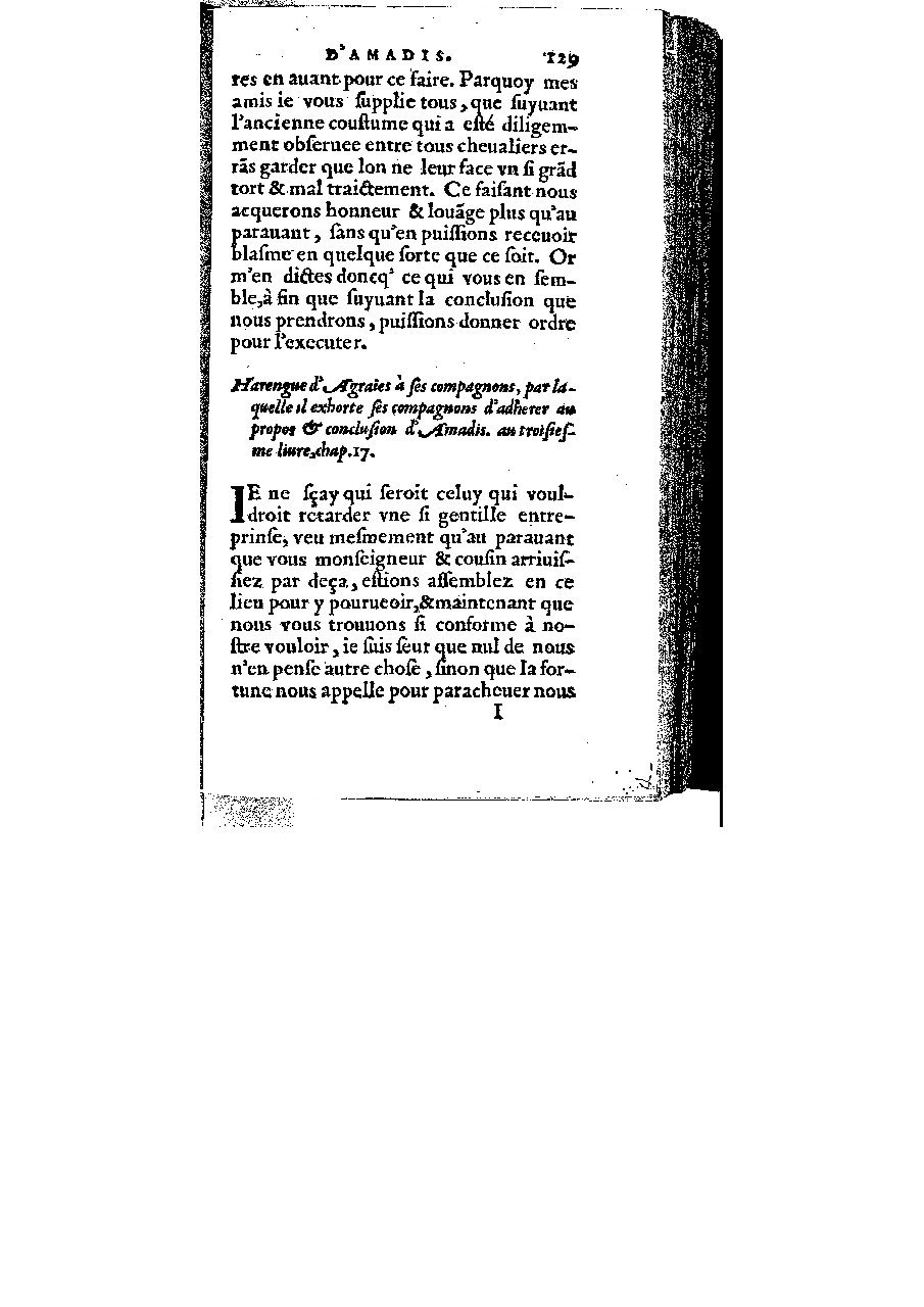 1572 - Veuve Gabriel Cotier - Trésor des Amadis - BM Lyon 1572 - Veuve Gabriel Cotier - Trésor des Amadis - BM Lyon