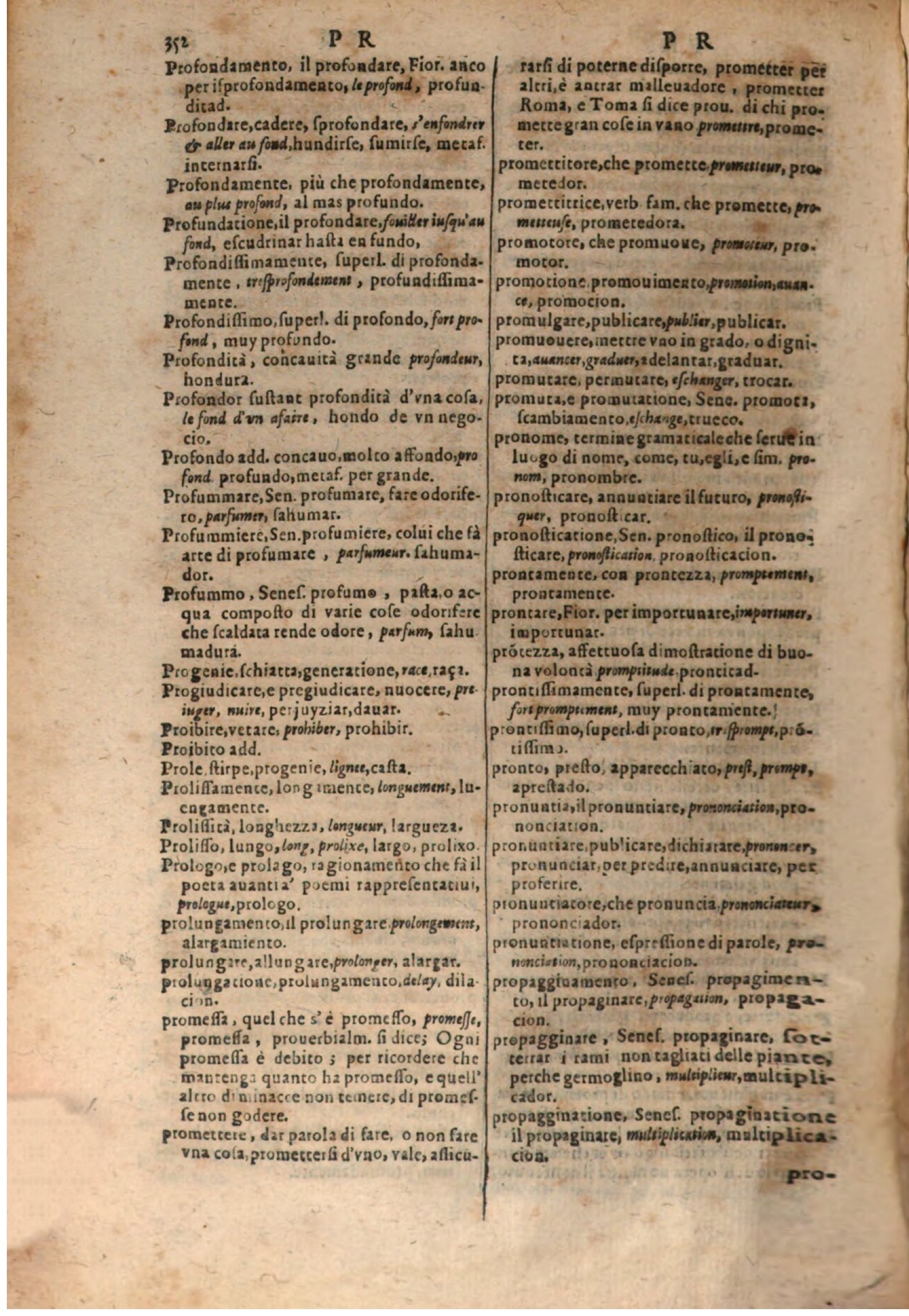 1637 - Jacques Crespin - Trésor des trois langues (Trois parties) - BSB Munich 1637 - Jacques Crespin - Trésor des trois langues (Trois parties) - BSB Munich