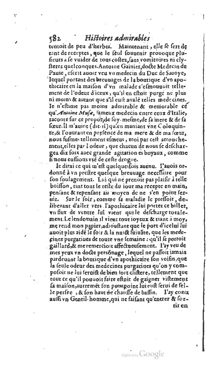 1610 - Paul Marceau - Trésor d’histoires admirables et mémorables - BSB Munich
