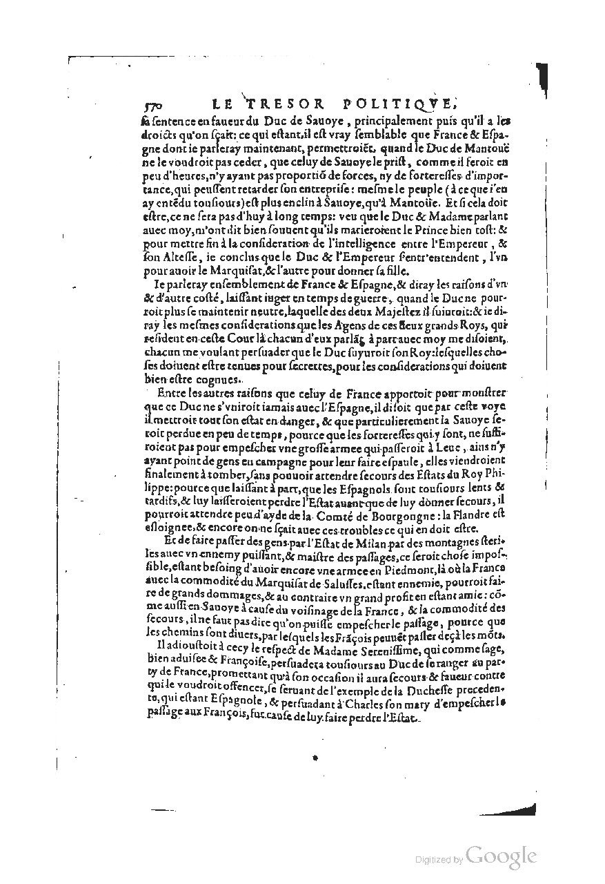 1611 - Pierre Chevalier - Trésor politique - UGent
