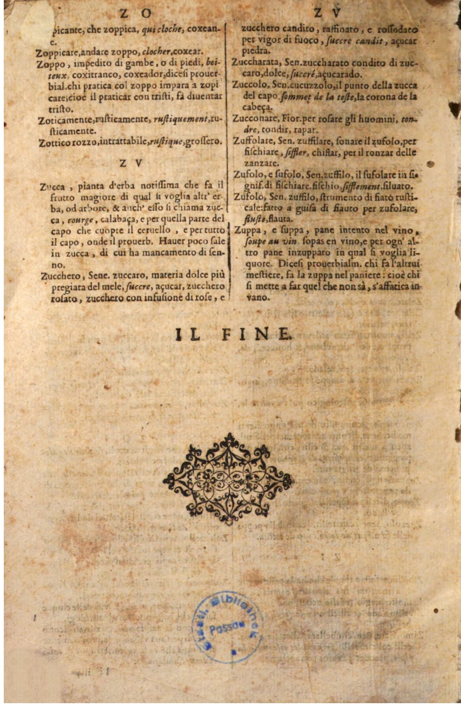 1644 - Jacques Crespin - Trésor des trois langues - Passau 1644 - Jacques Crespin - Trésor des trois langues - Passau