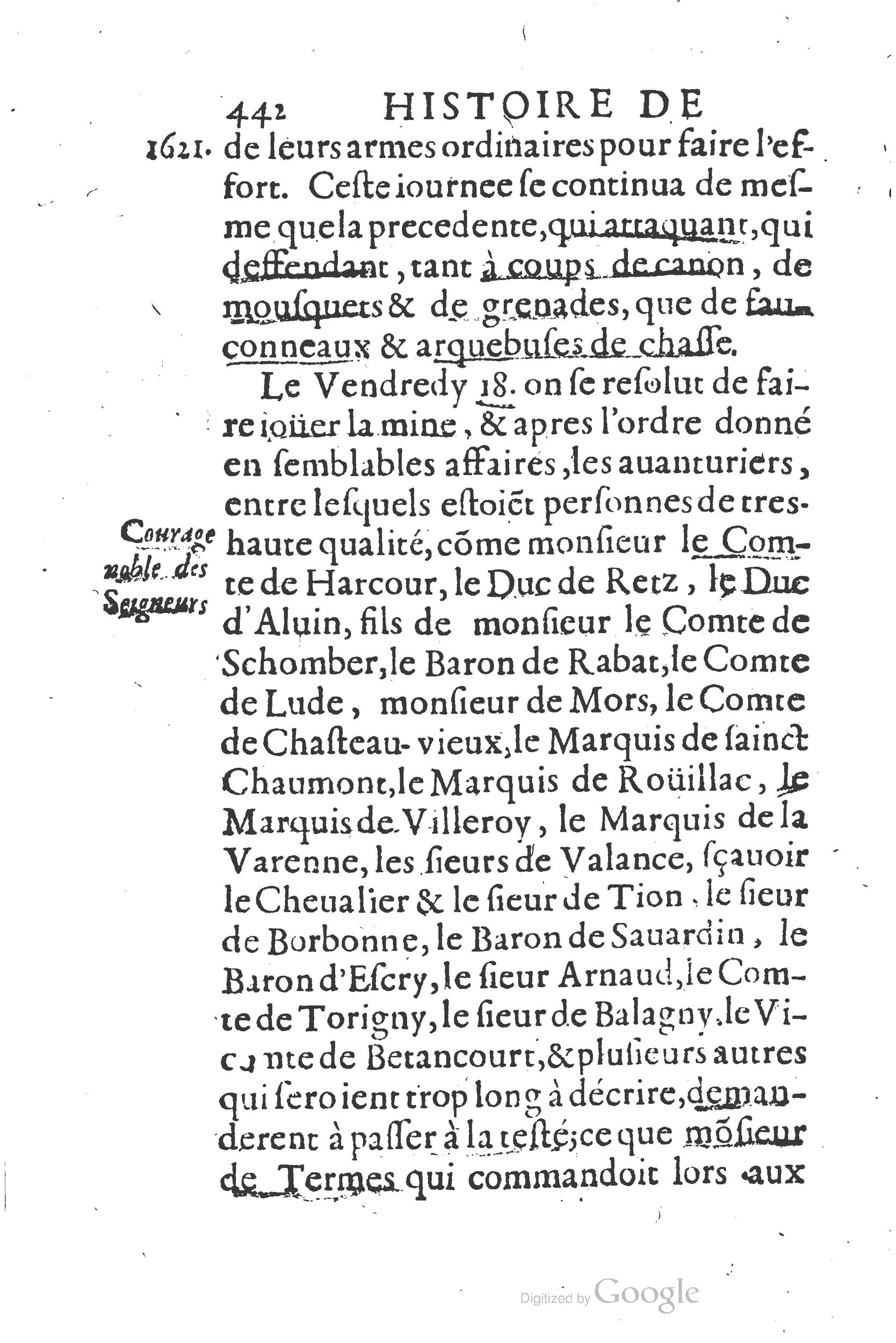 1626 - Joseph Bouillerot - Trésor de l’histoire générale de notre temps - BSB Munich