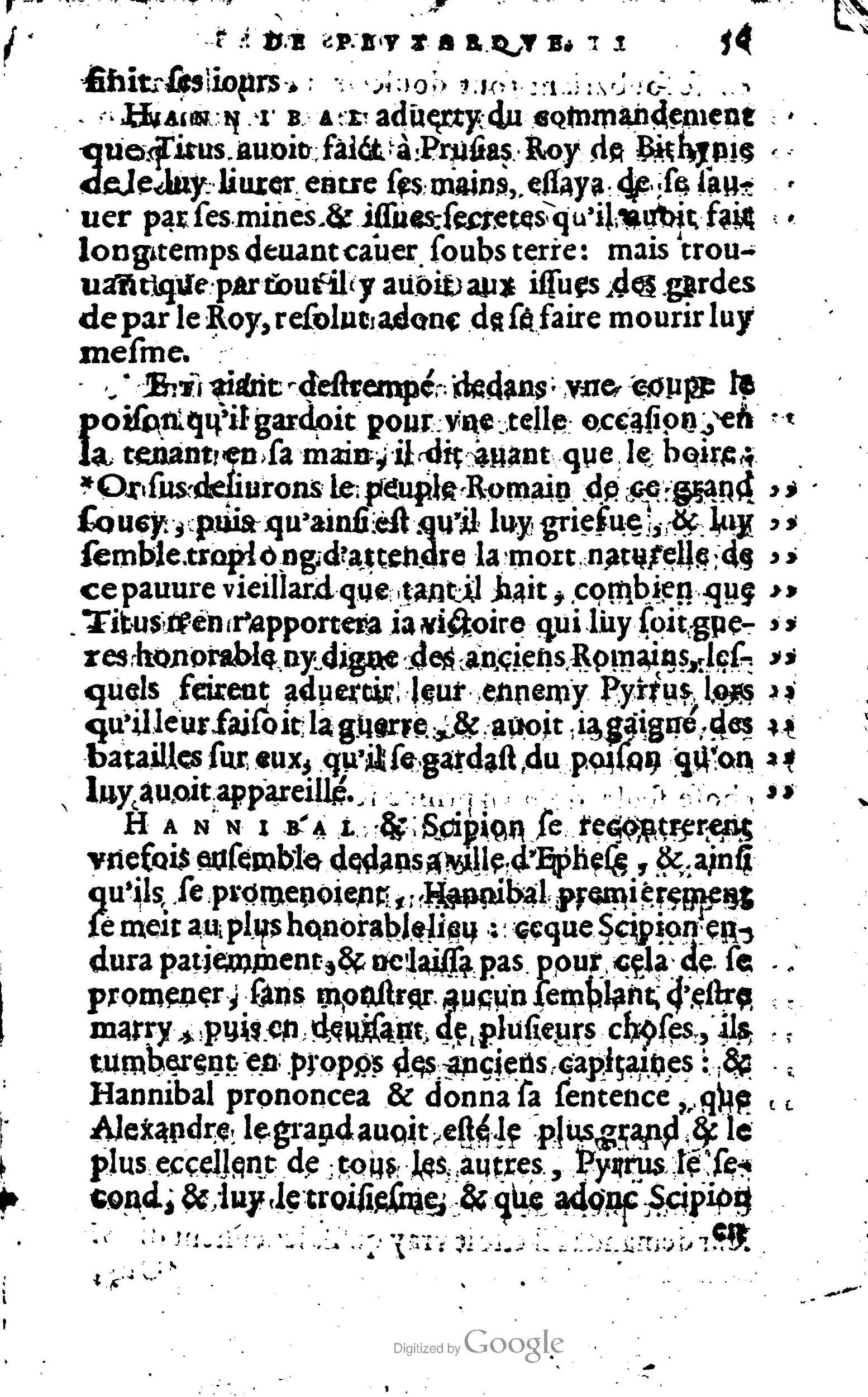 1568 - Willem Silvius - Trésor des vies de Plutarque - Anvers Plantin-Moretus