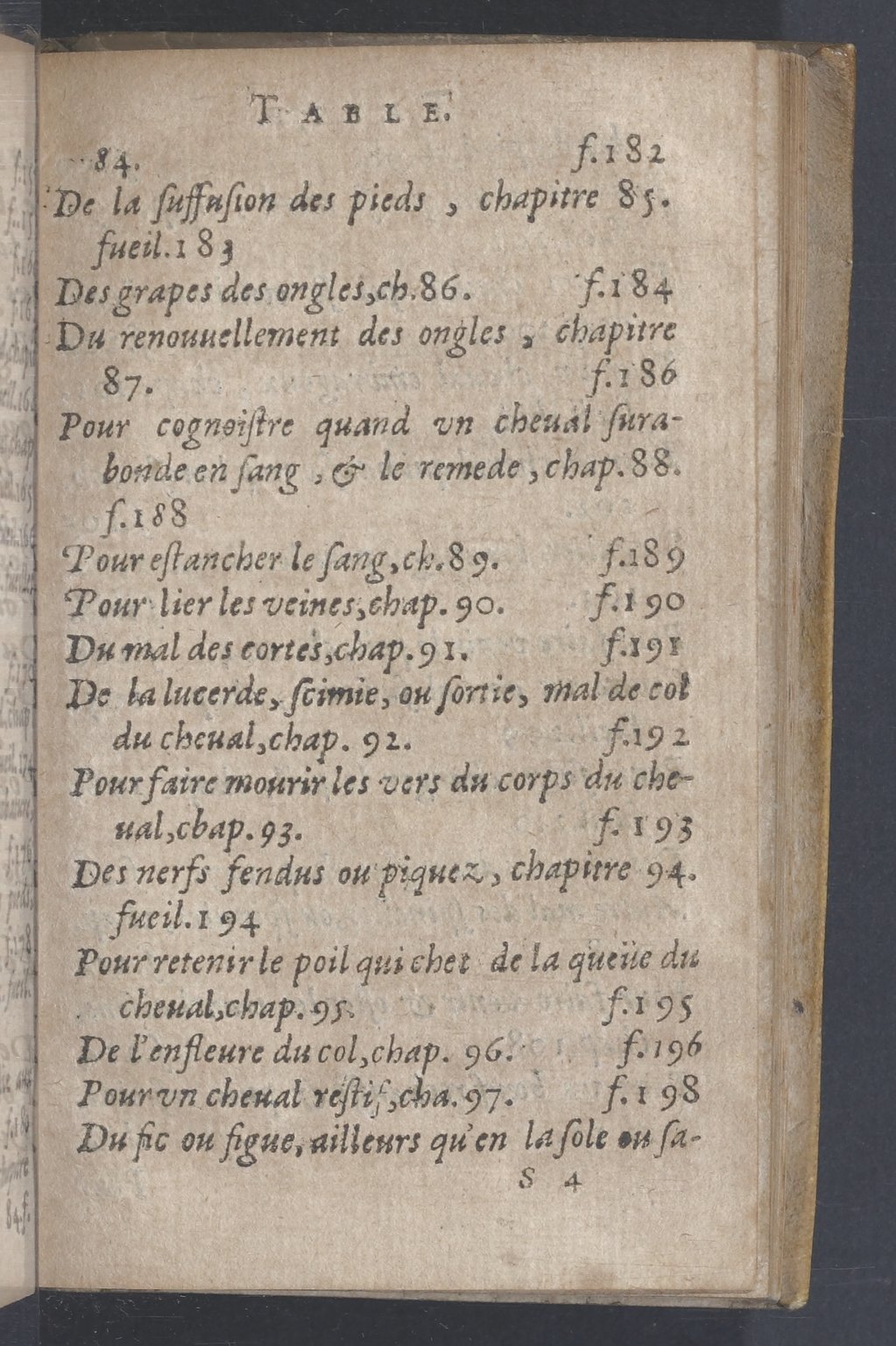 1619 - Pierre Rigaud - Trésor des bêtes chevalines - BnF 1619 - Pierre Rigaud - Trésor des bêtes chevalines - BnF