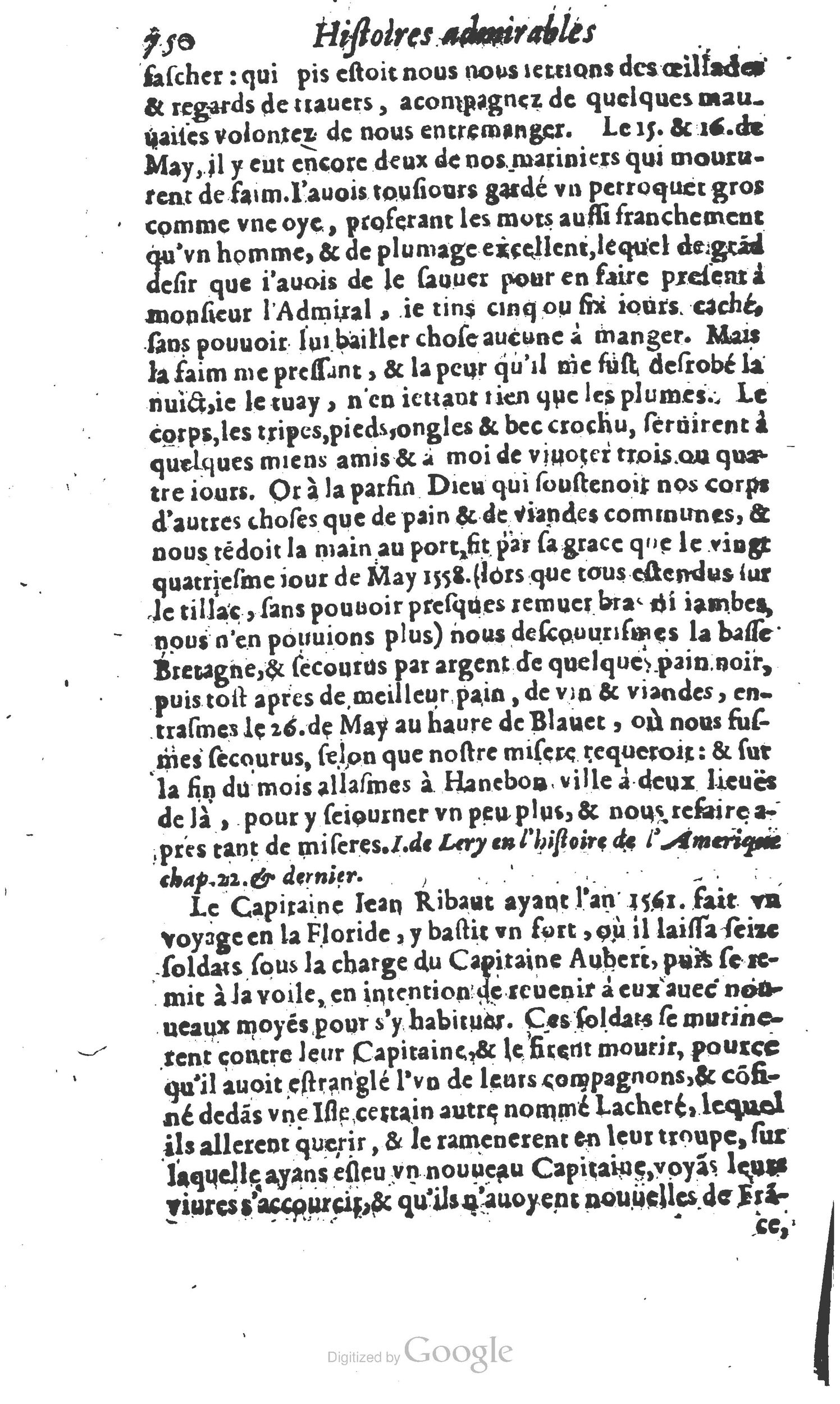 1610 - Paul Marceau - Trésor d’histoires admirables et mémorables - Princeton