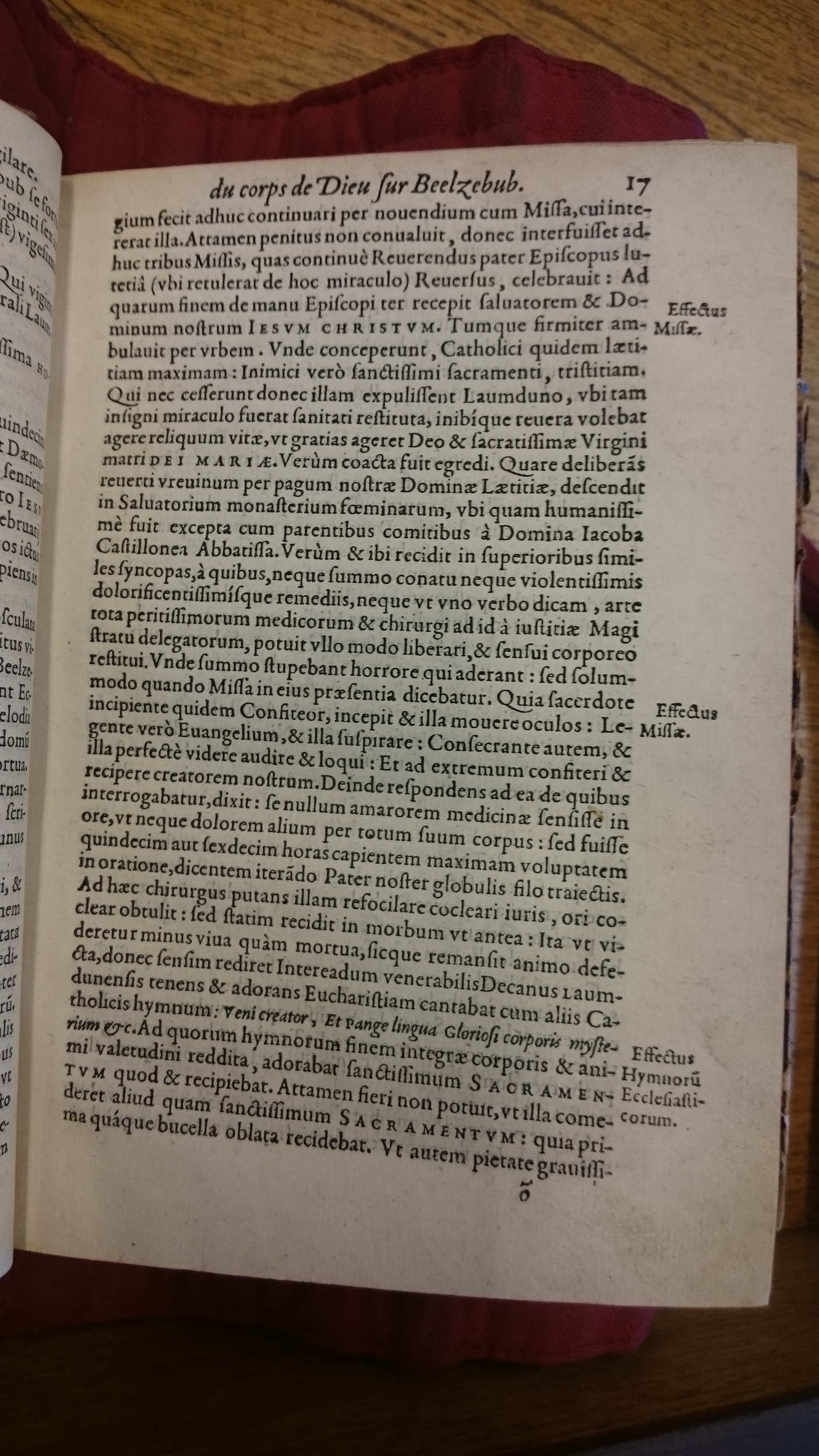 1578 - Nicolas Chesneau - Trésor et entière histoire de la triomphante victoire du corps de Dieu sur l’esprit malin - BM Lyon