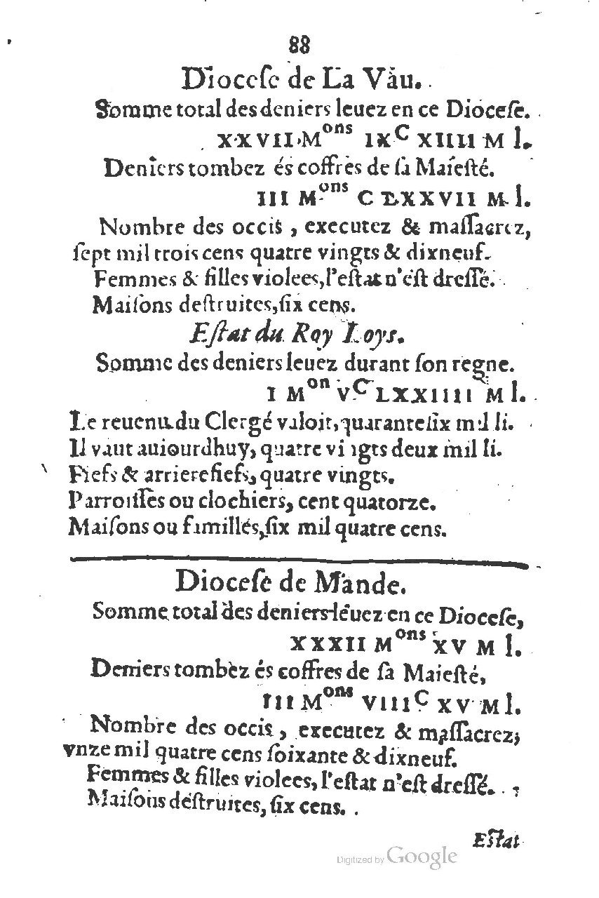1581 - s.n. - Secret des trésors de France (Livre II) - BSB Munich