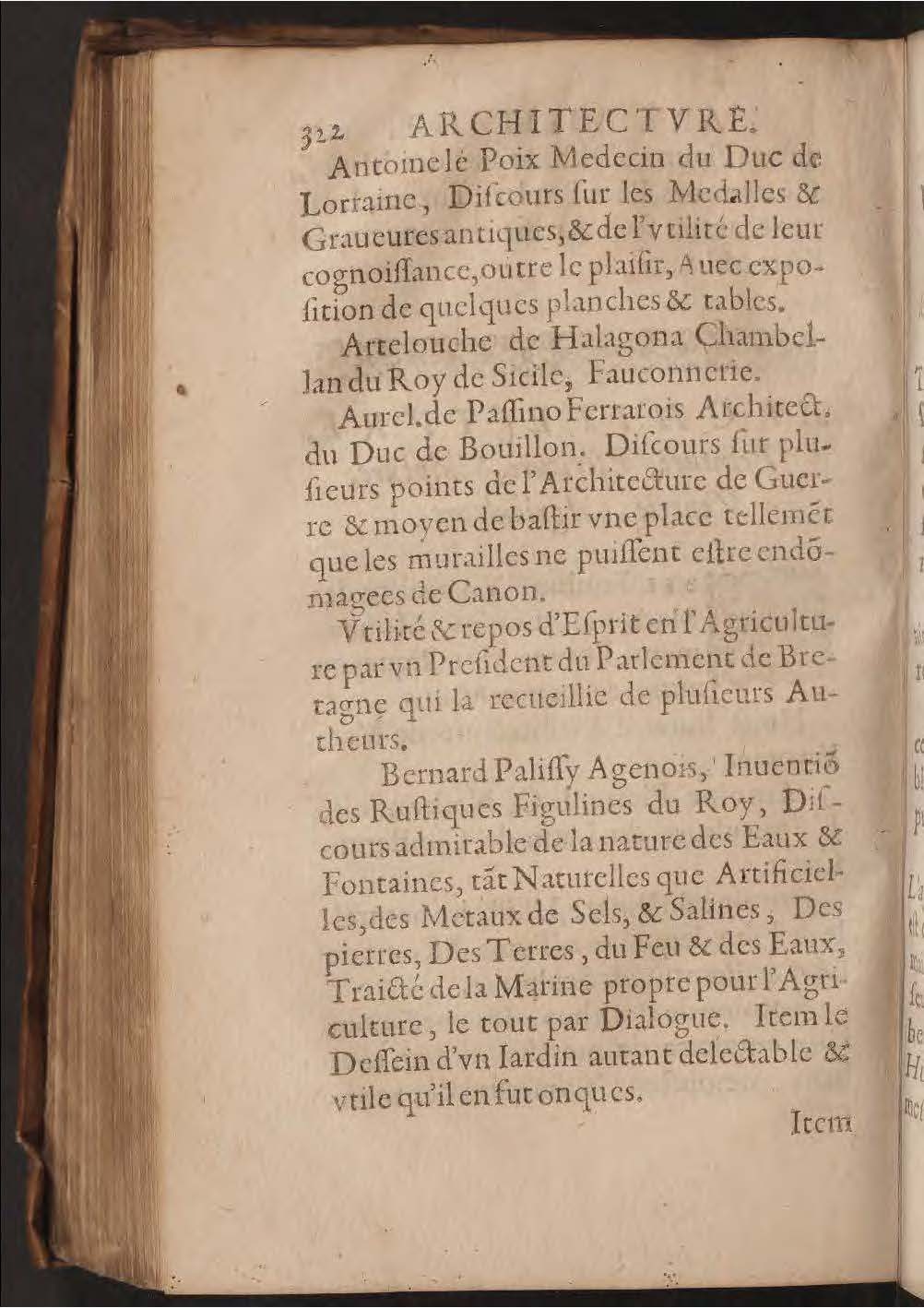 1602 - François Jacquin - Trésor des bons esprits français - BnF Arsenal