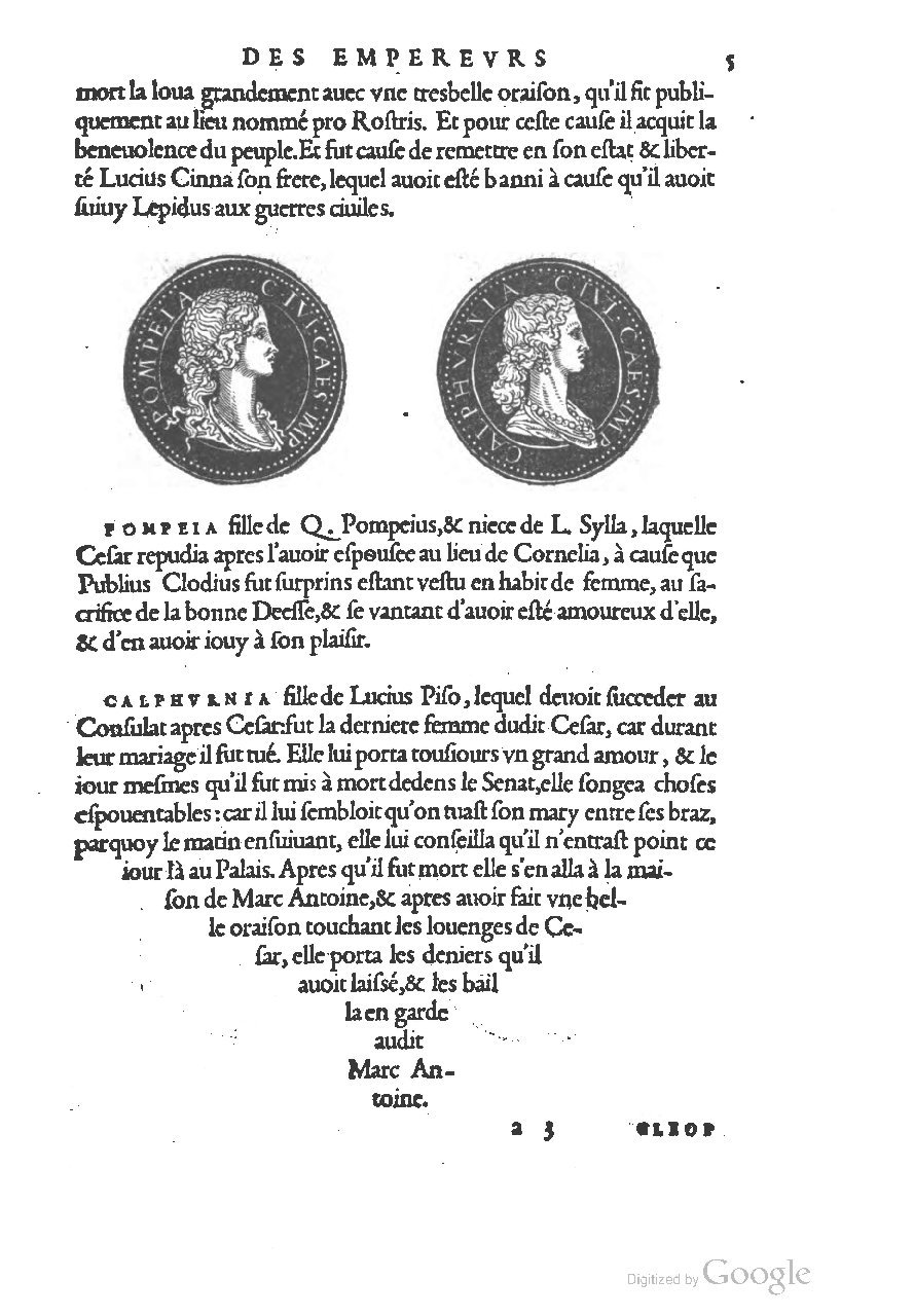 1553 - Jacopo Strada et Thomas Guérin - Épitome du Trésor des antiquités - UGent