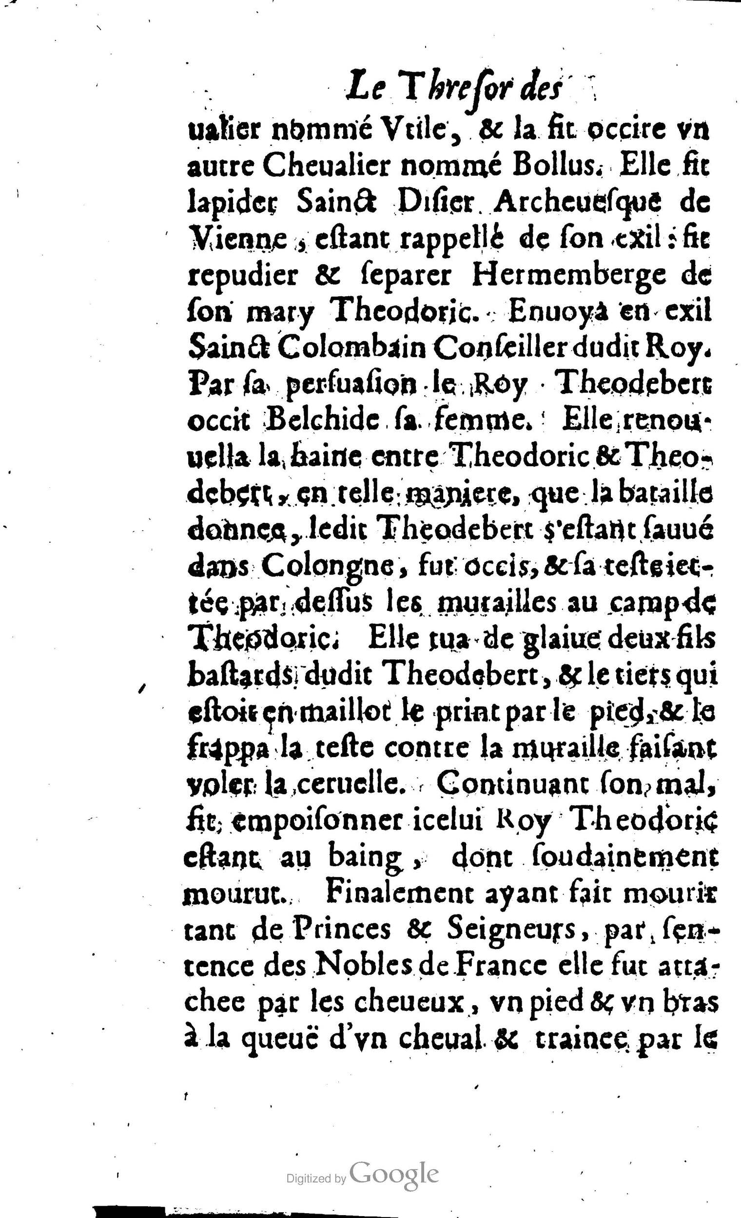 1638 - Jean Corrozet - Trésor des histoires de France - BM Lyon