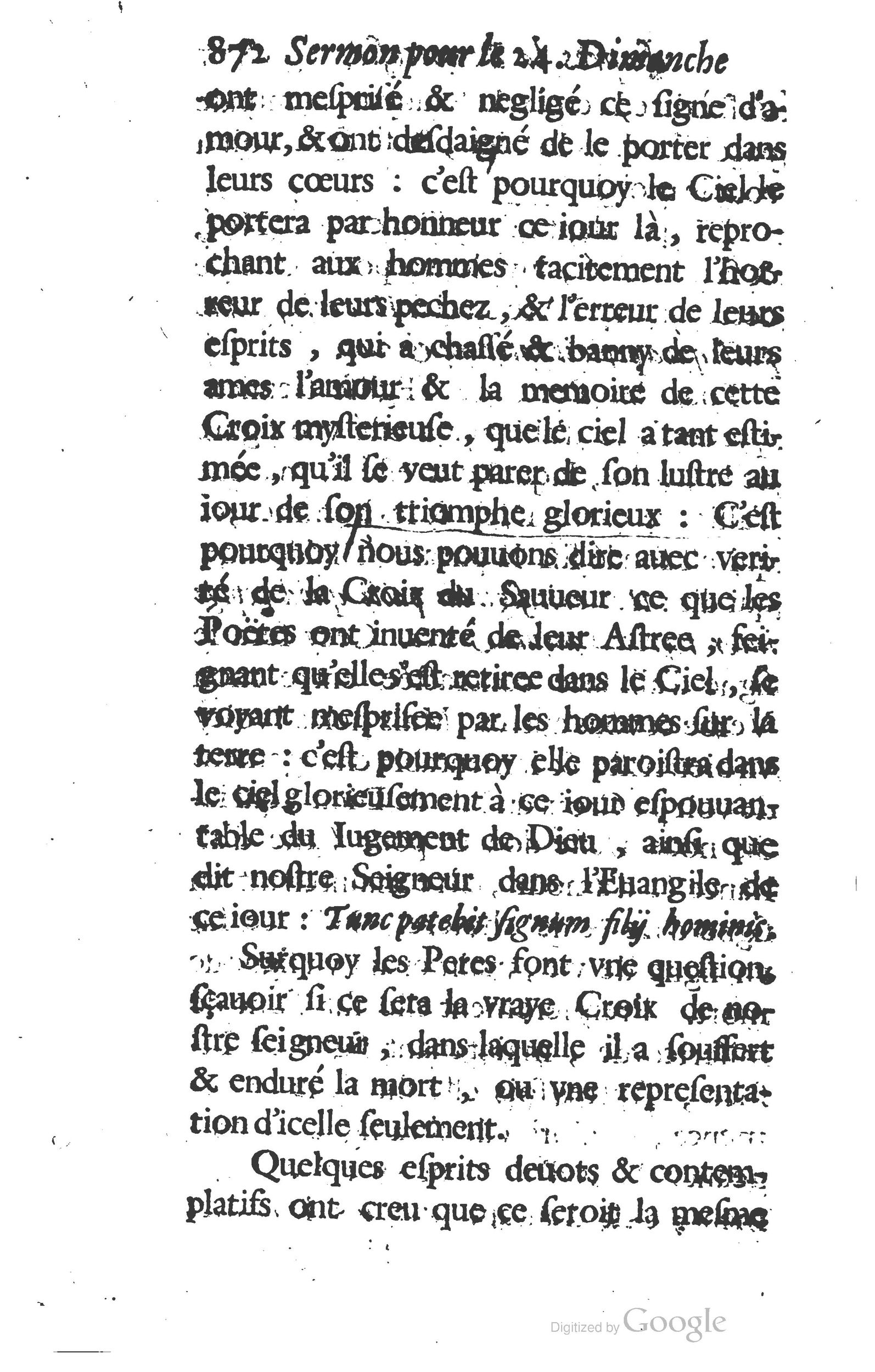 1629 - Manassés de Préaulx - Sermons ou Trésors de la piété chrétienne - BM Lyon
