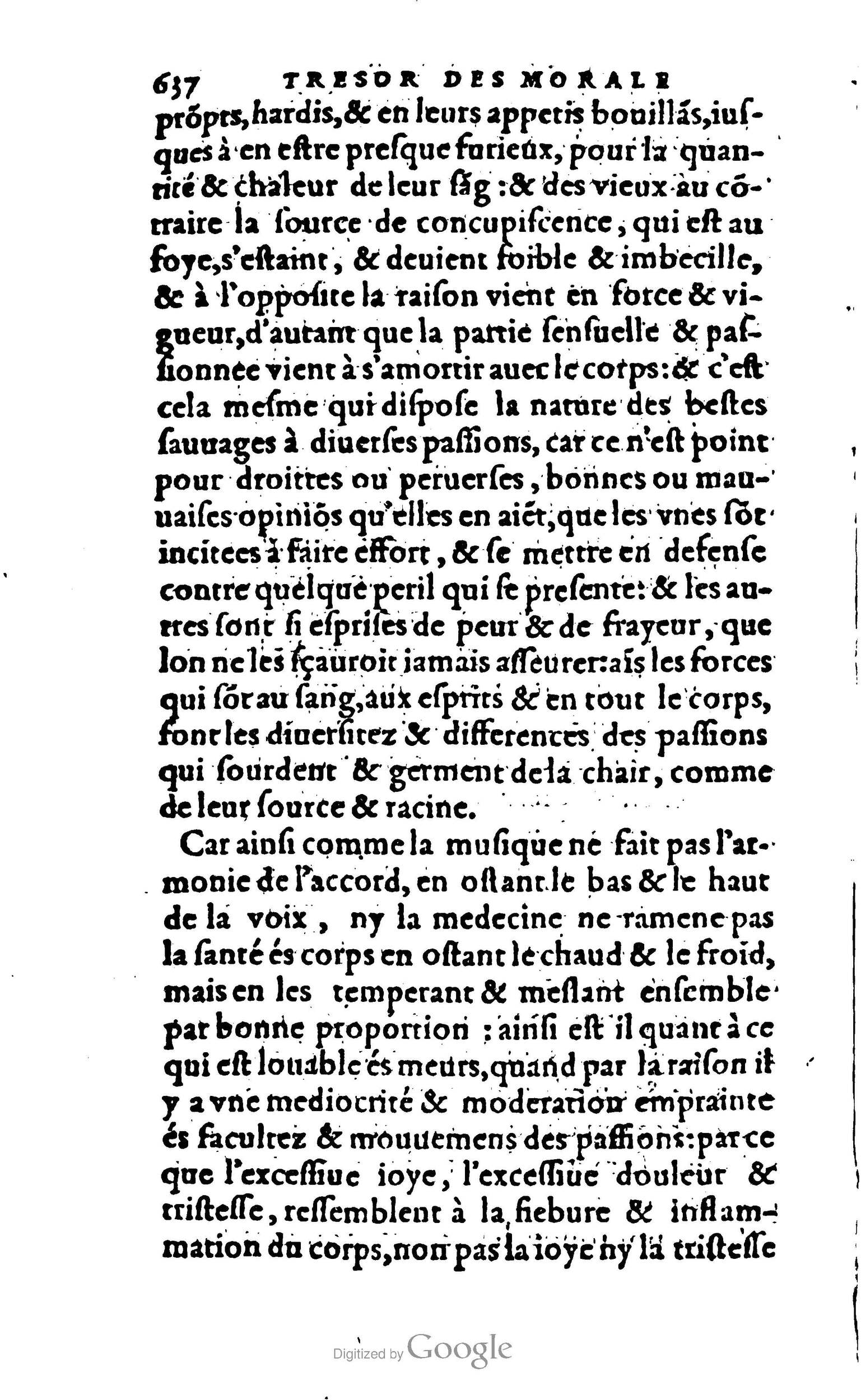 1578 - Jean Poupy - Trésor des morales de Plutarque - BSB Munich