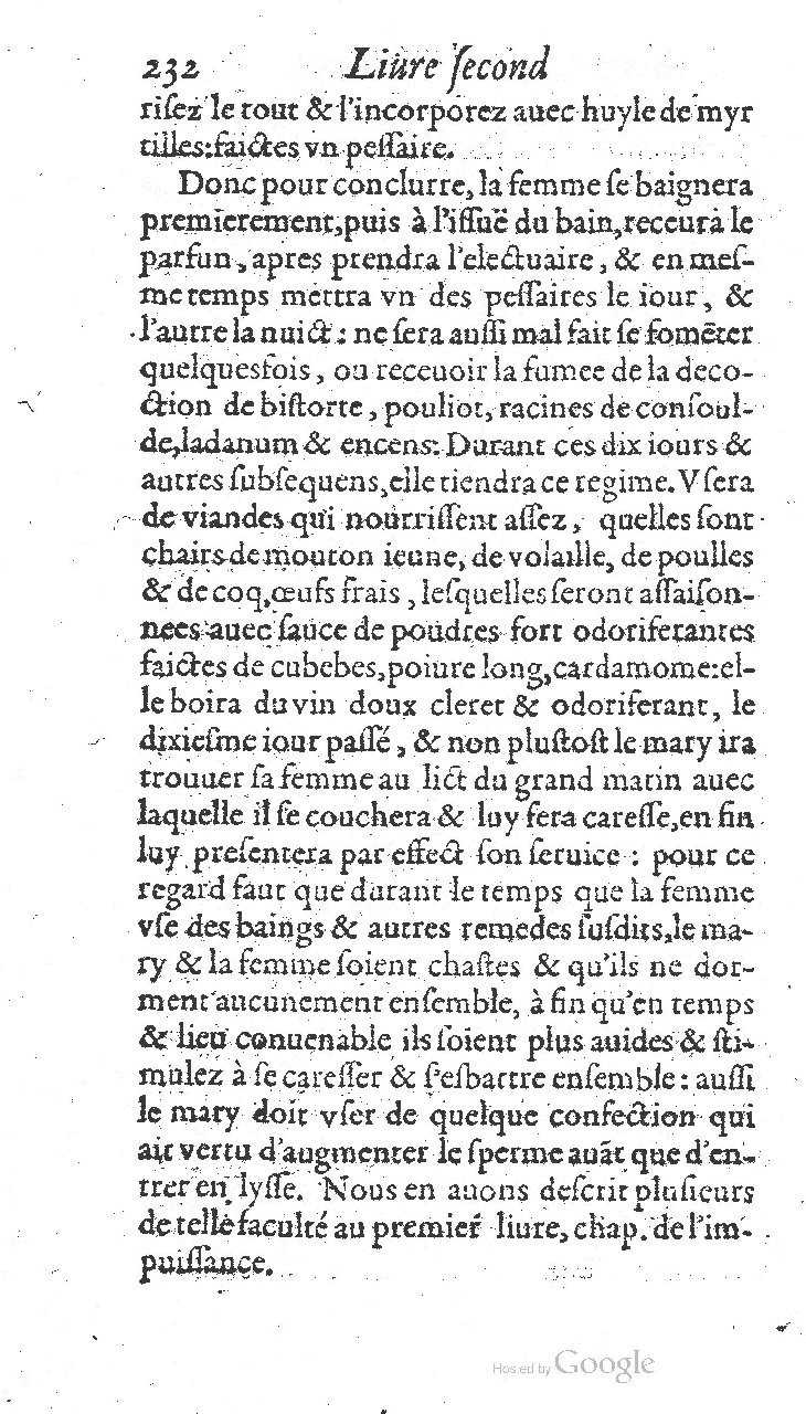 1585 - Jacques du Puis - Trésor des remèdes secrets pour les maladies des femmes - BnF