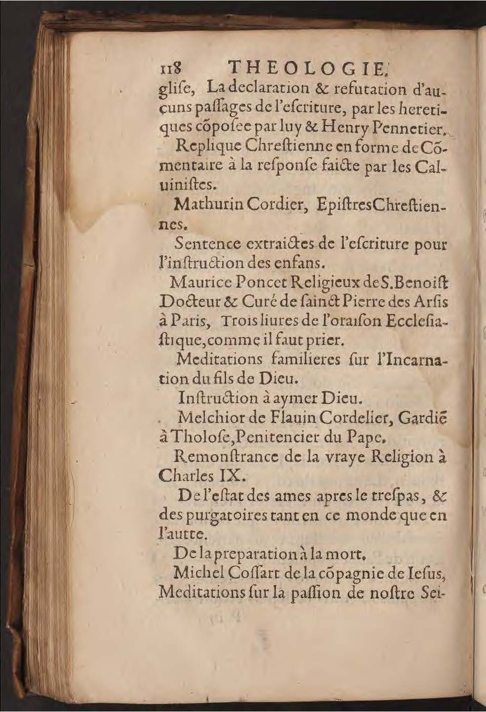 1602 - François Jacquin - Trésor des bons esprits français - BnF Arsenal
