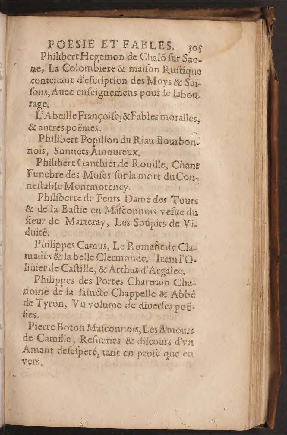 1602 - François Jacquin - Trésor des bons esprits français - BnF Arsenal