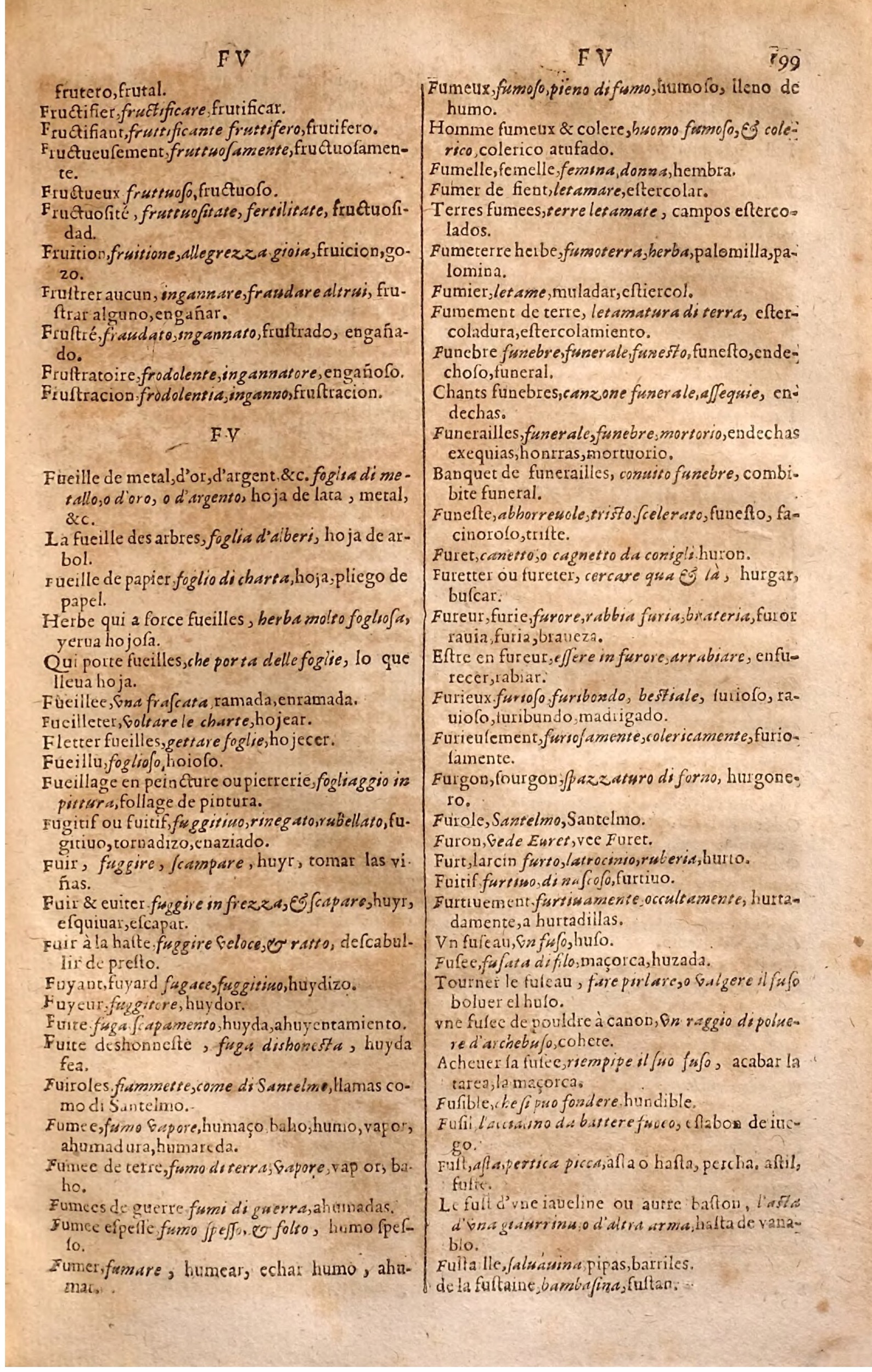 1627 - Jacques Crespin - Trésor des trois langues (Seconde partie) - Regensburg