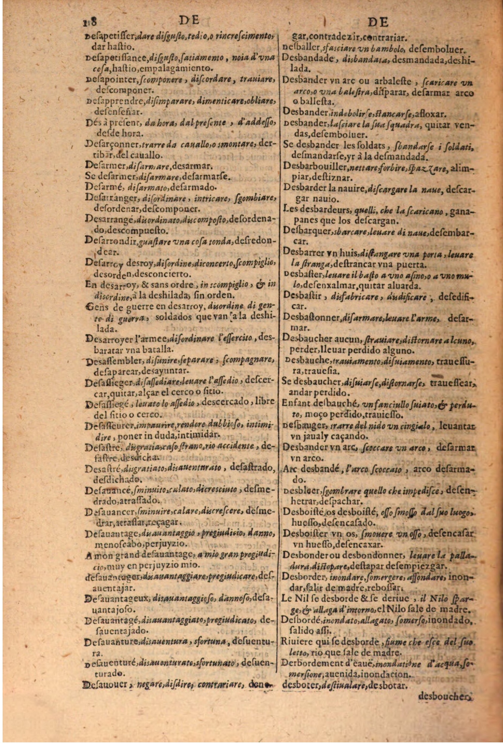 1616 - Pierre de la Rovière - Trésor des trois langues (Seconde partie) - BSB Munich