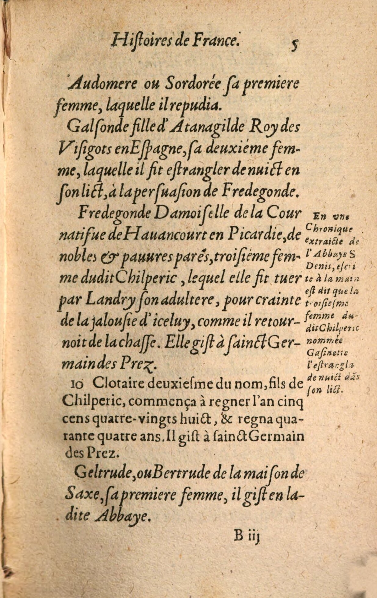 1639 - Jean Corrozet - Trésor des histoires de France - BSB Munich 1639 - Jean Corrozet - Trésor des histoires de France - BSB Munich