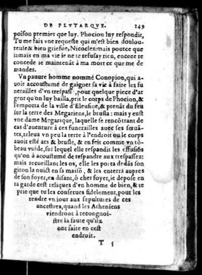 1574 - Benoît Rigaud - Trésor des vies de Plutarque - Avignon 1574 - Benoît Rigaud - Trésor des vies de Plutarque - Avignon