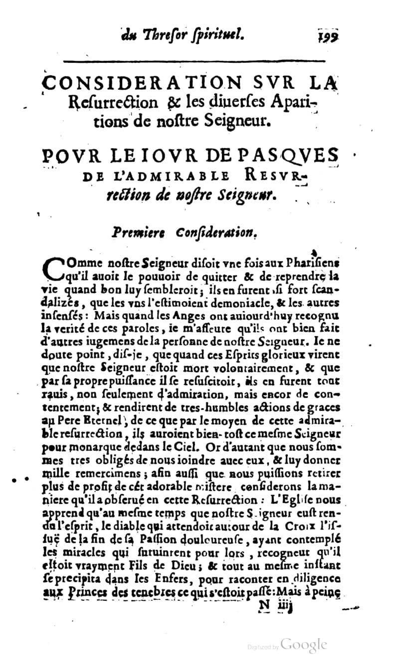 1637 - s.n. - Trésor spirituel des âmes religieuses - BM Lyon