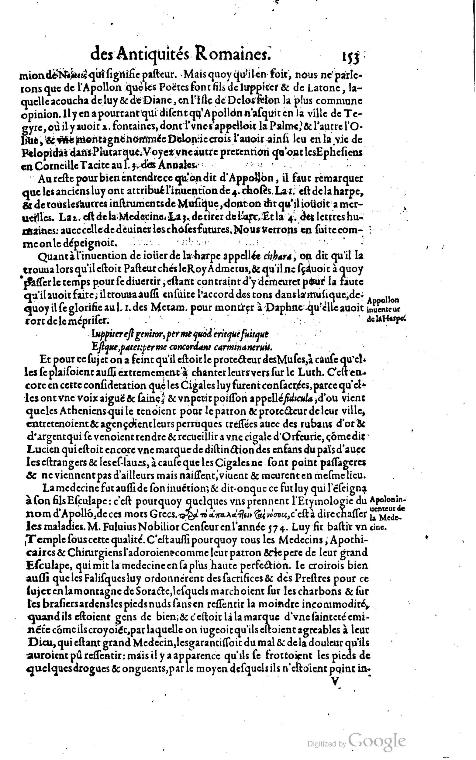 1650 - Denis Thierry - Trésor des antiquités romaines - BM Lyon