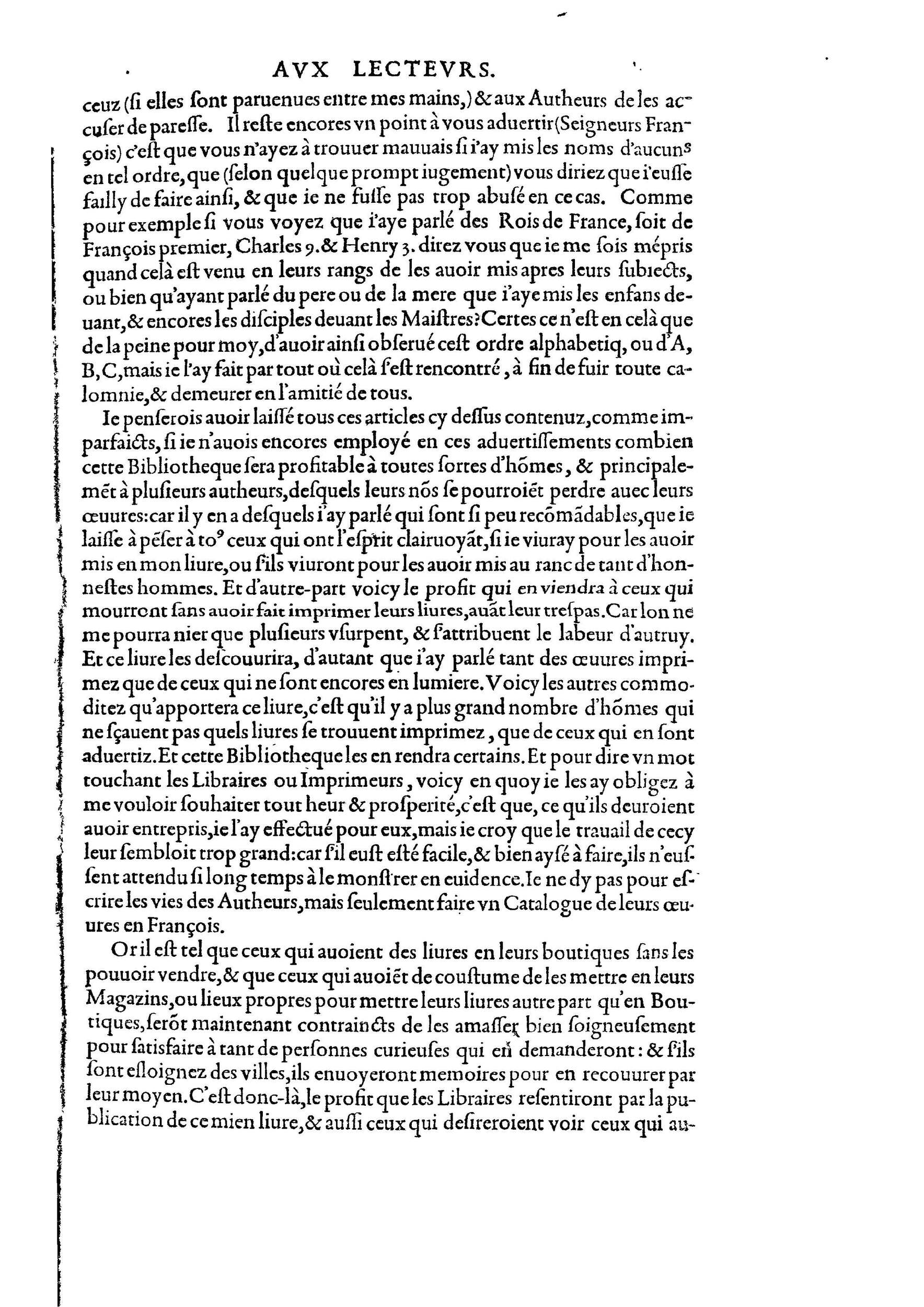 1584 - Abel L&#039;Angelier - Bibliothèques françaises - BnF