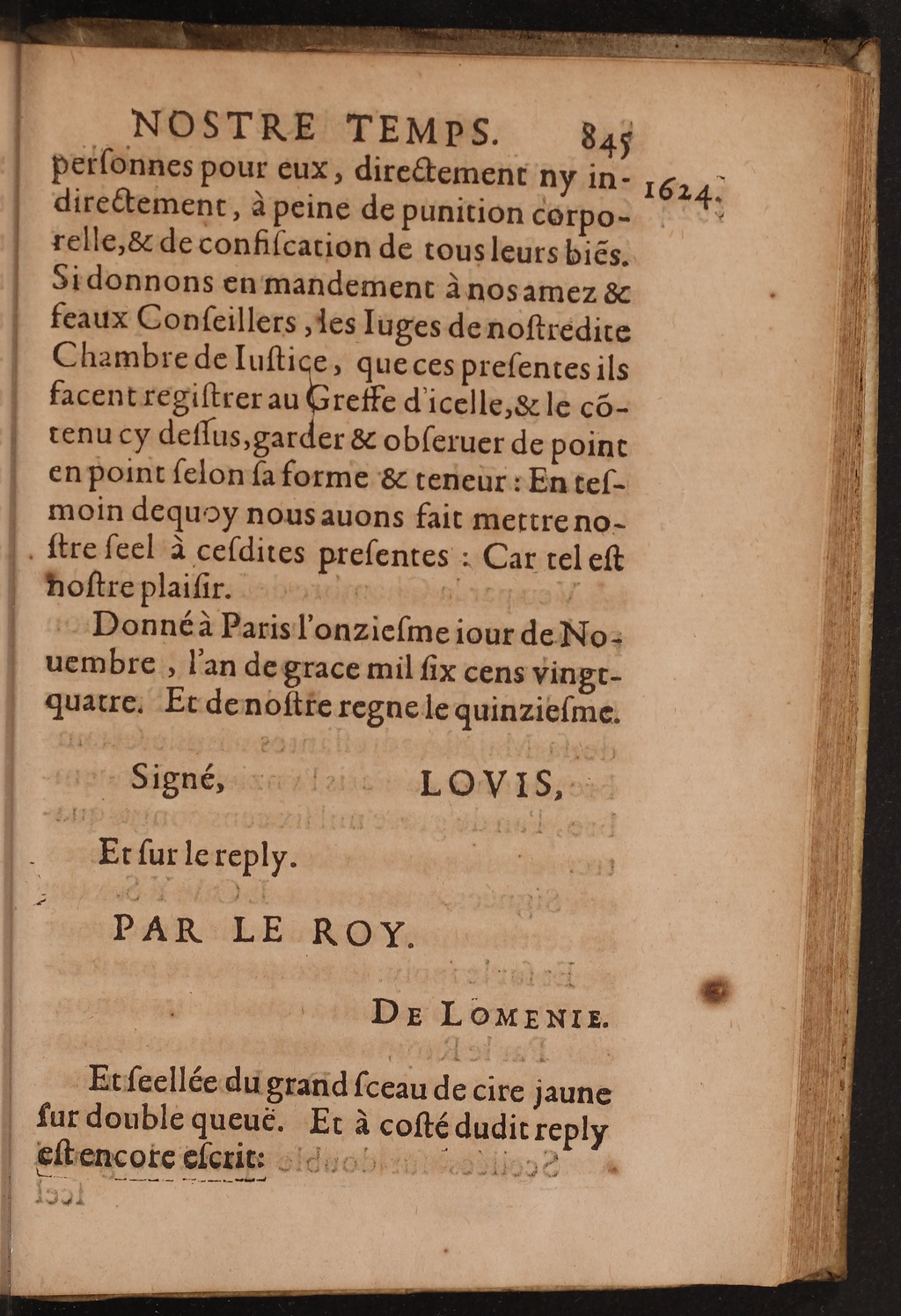 1626 - Joseph Bouillerot - Trésor de l’histoire générale de notre temps - BnF Arsenal